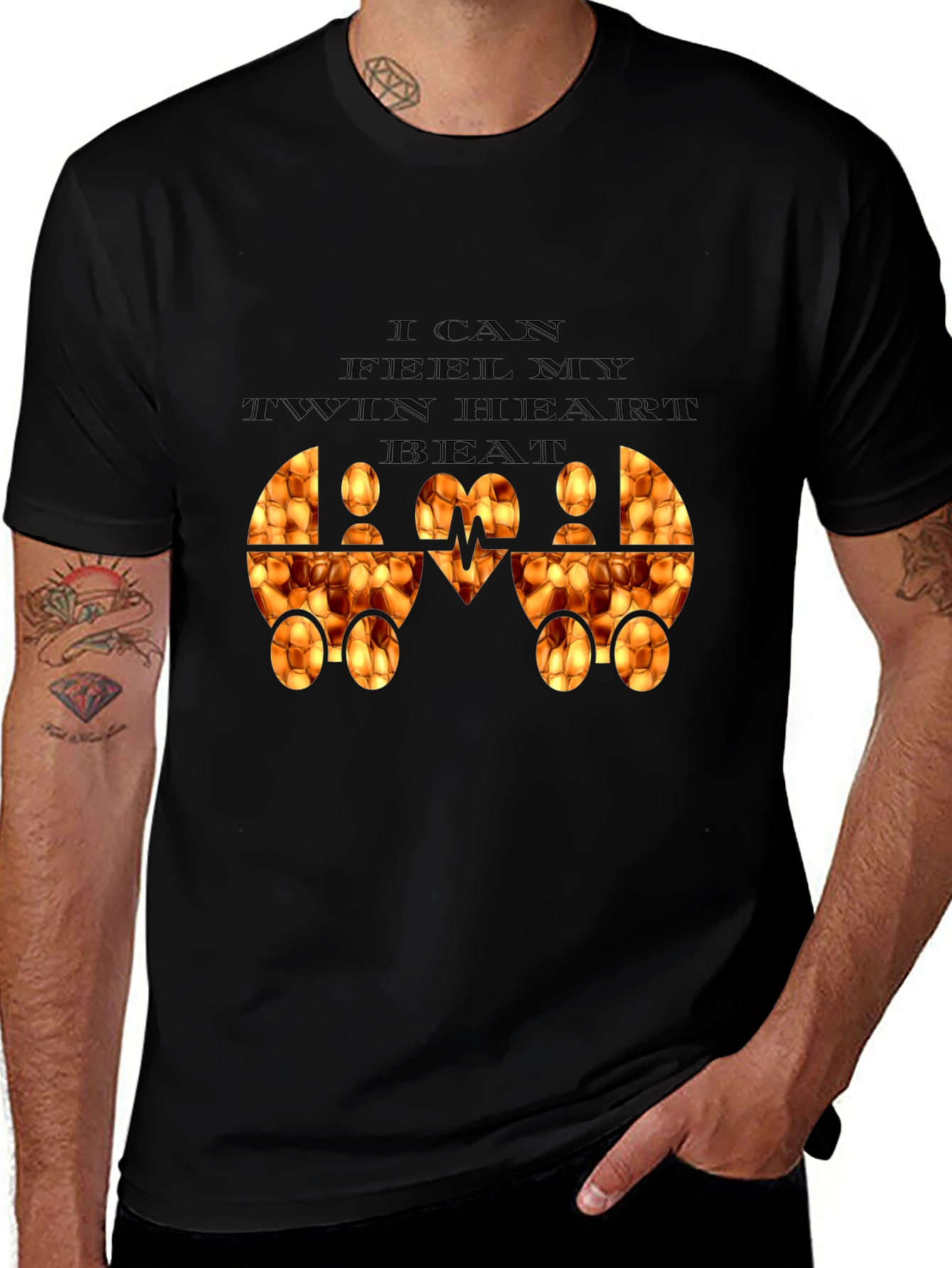 I Can Feel My Twin Heart Beat T-Shirt
