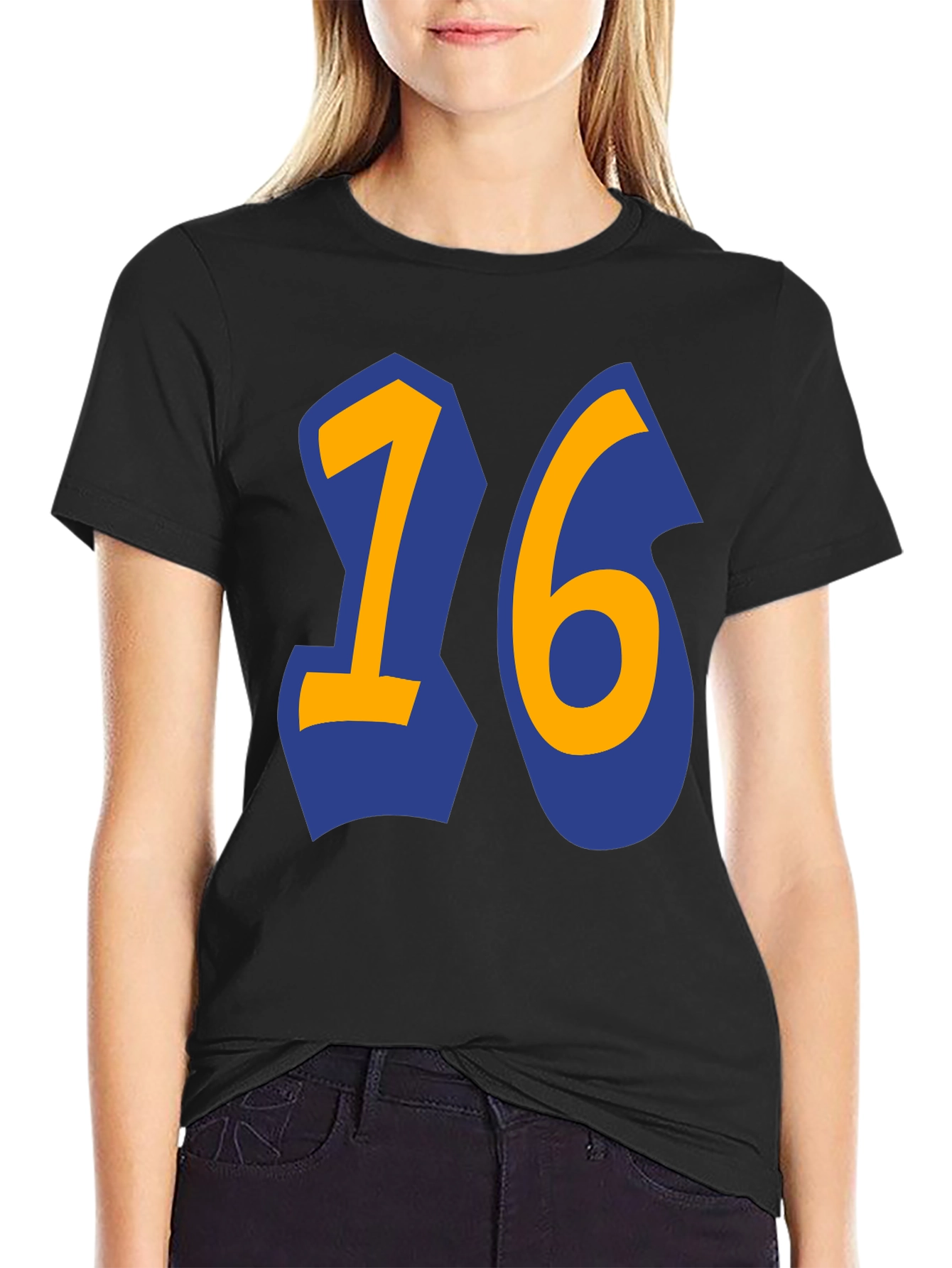 Number 16 Graphic T-Shirt