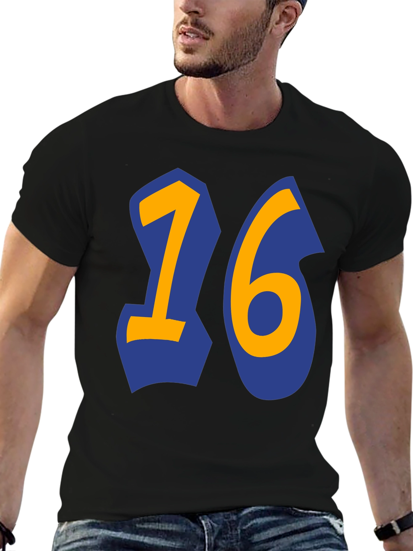 Number 16 Graphic T-Shirt