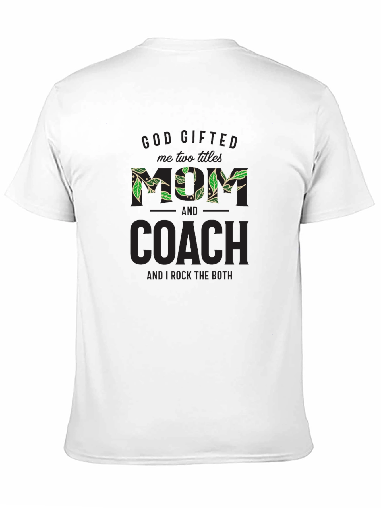 Mom and Coach Graphic T-Shirt