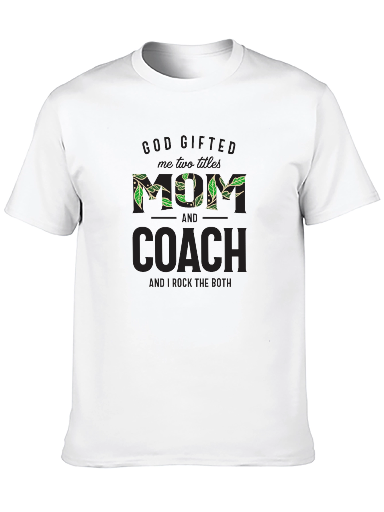 Mom and Coach Graphic T-Shirt