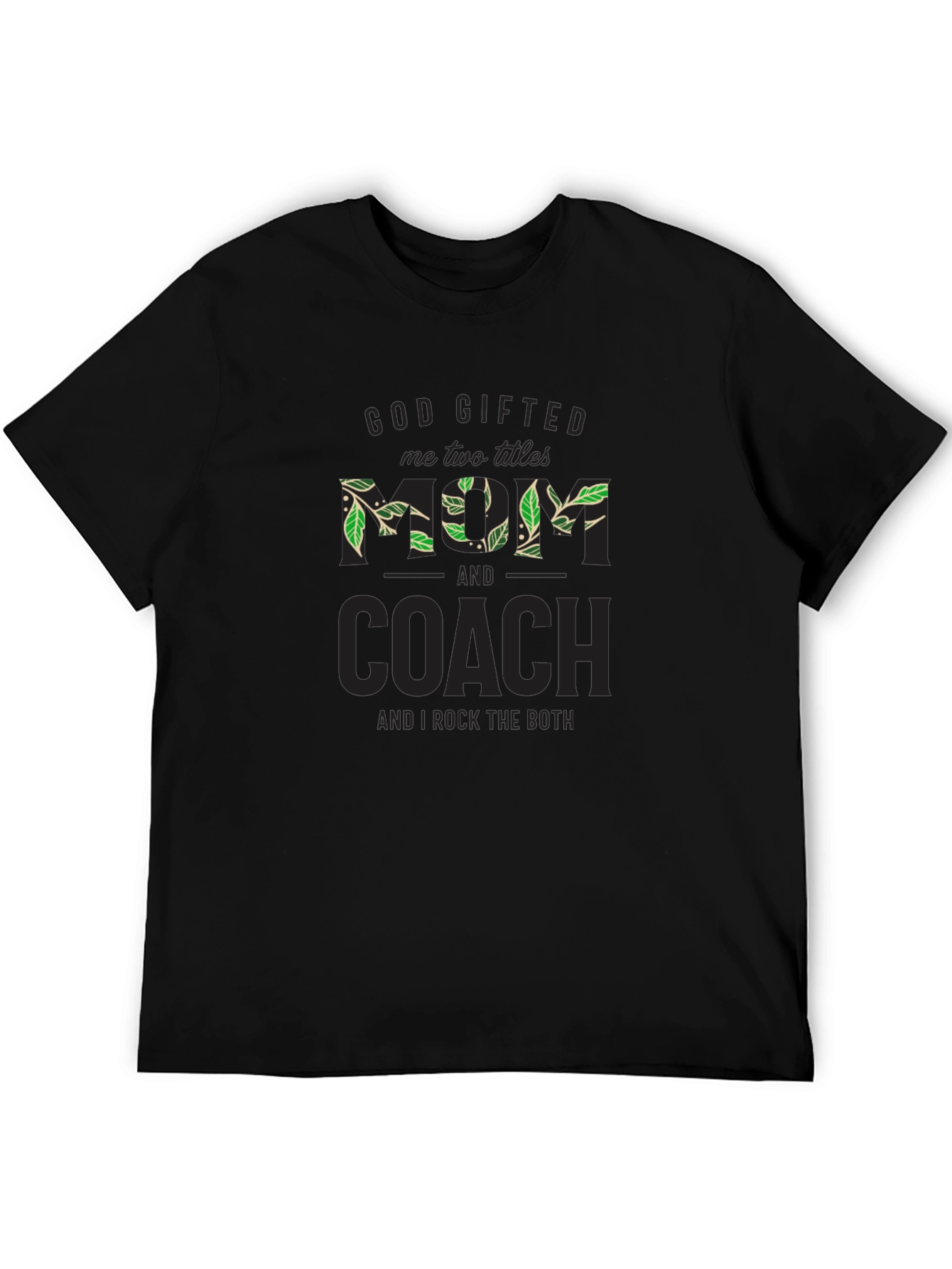 Mom and Coach Graphic T-Shirt