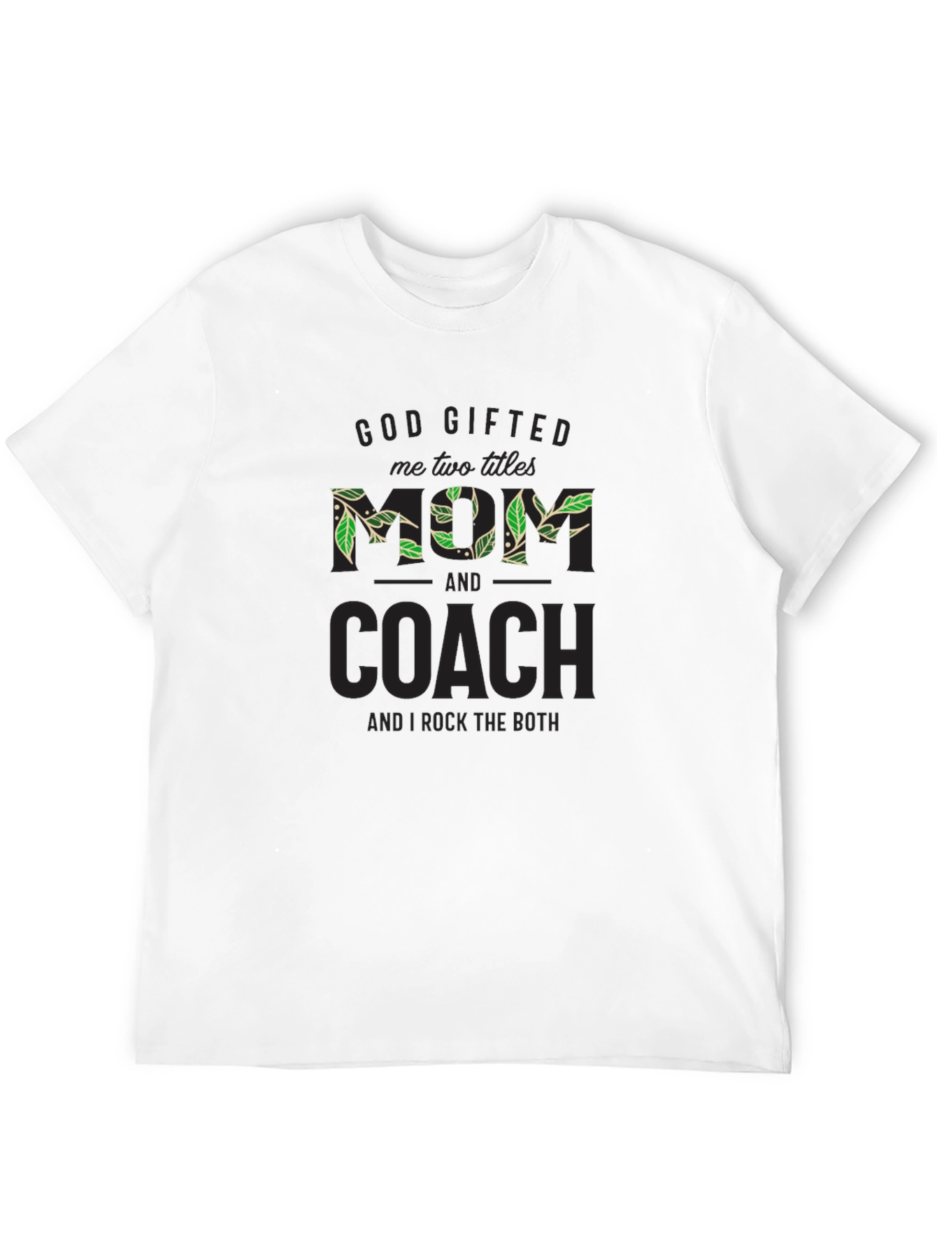 Mom and Coach Graphic T-Shirt