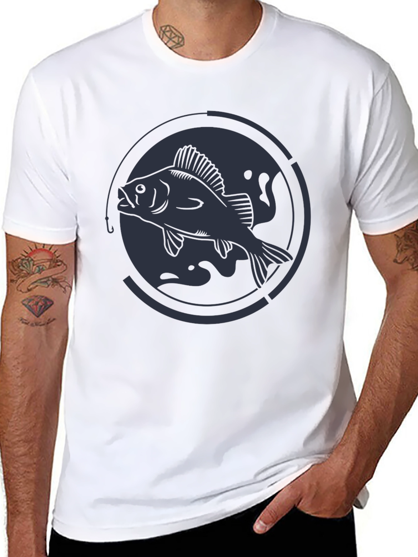 Fishing T-Shirt - Stylish Angler Design