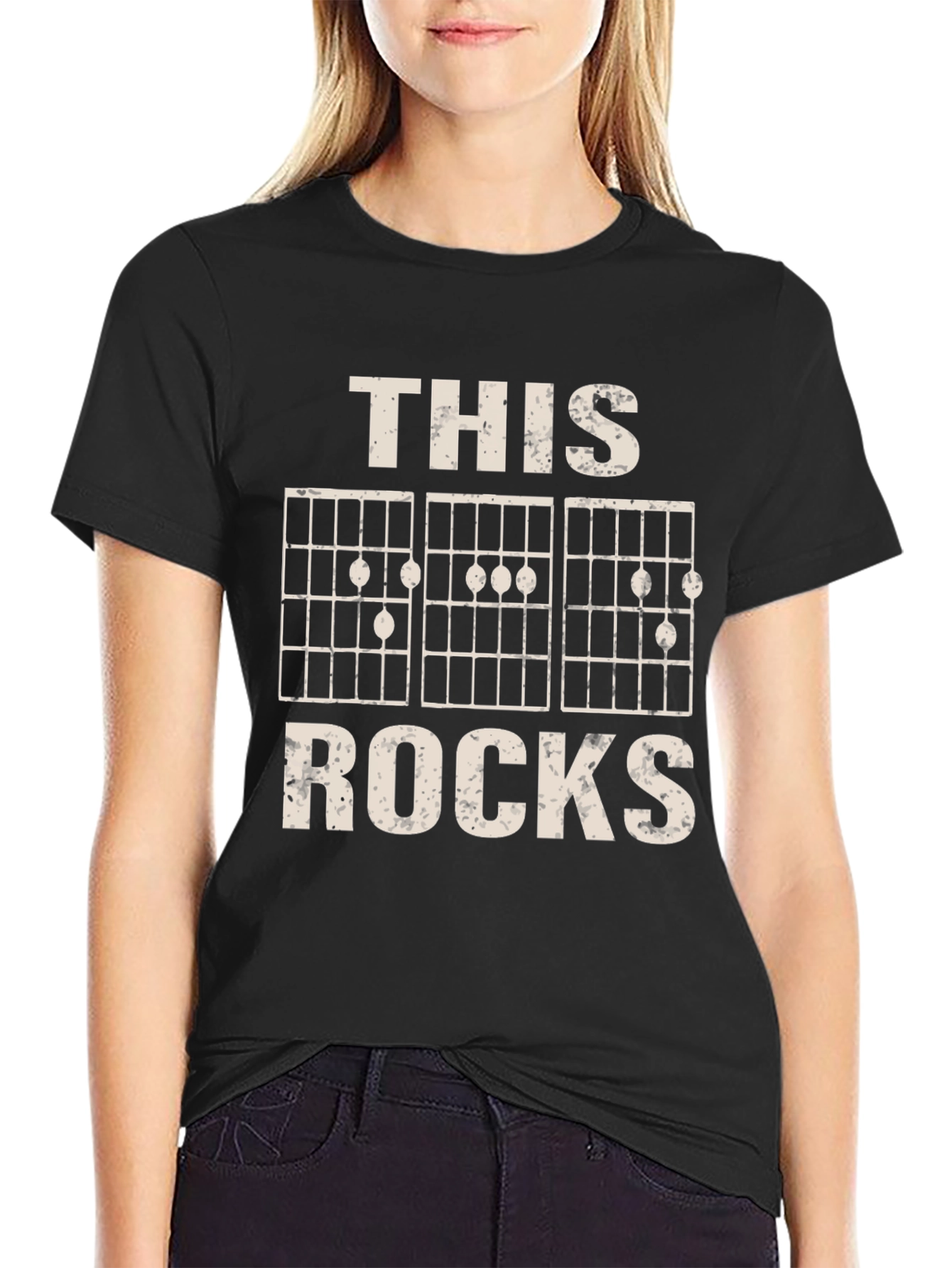 Guitar Chord T-Shirt - This Rocks Graphic Tee