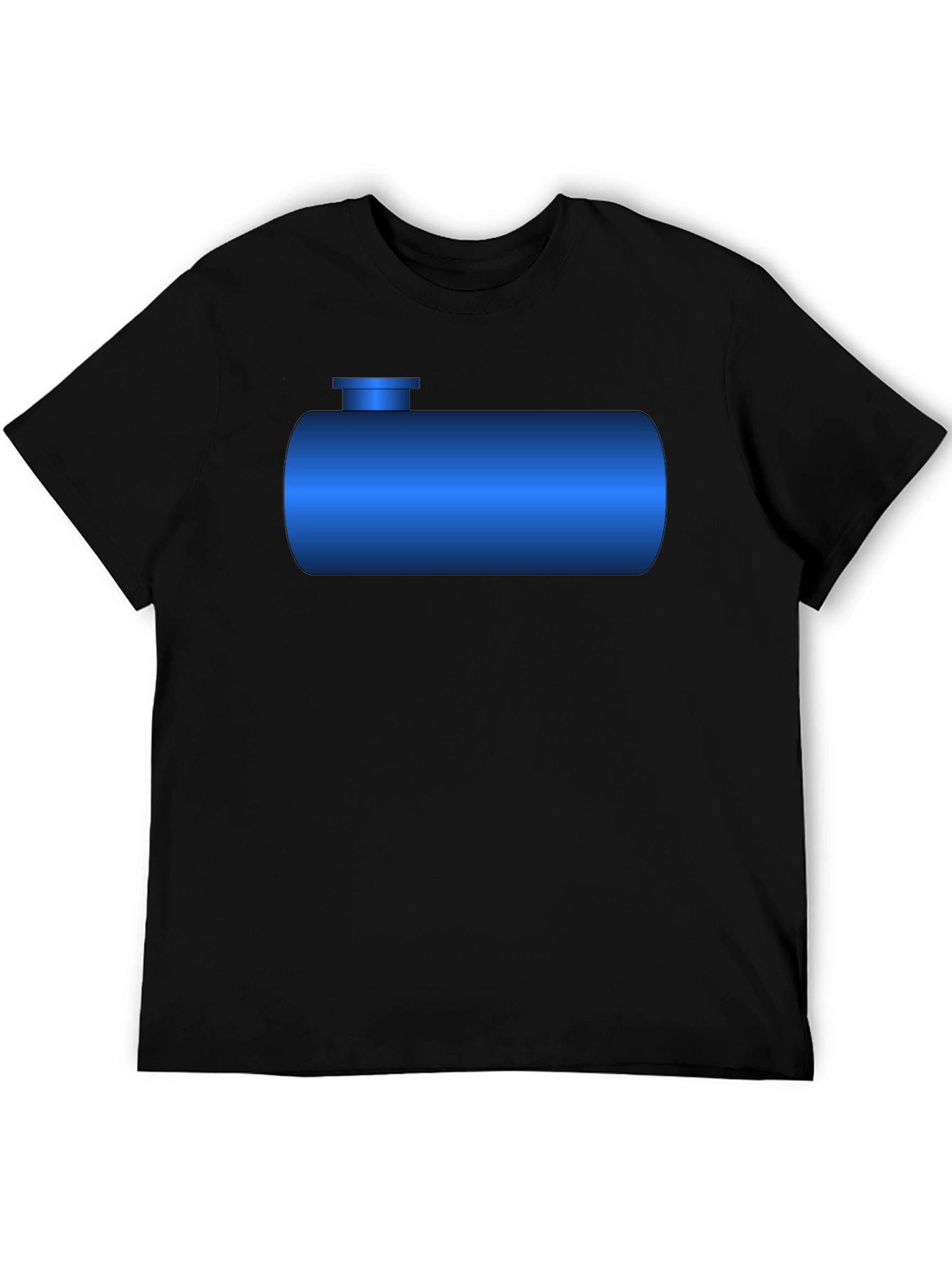 Blue Tank T-Shirt - Novelty Graphic Tee