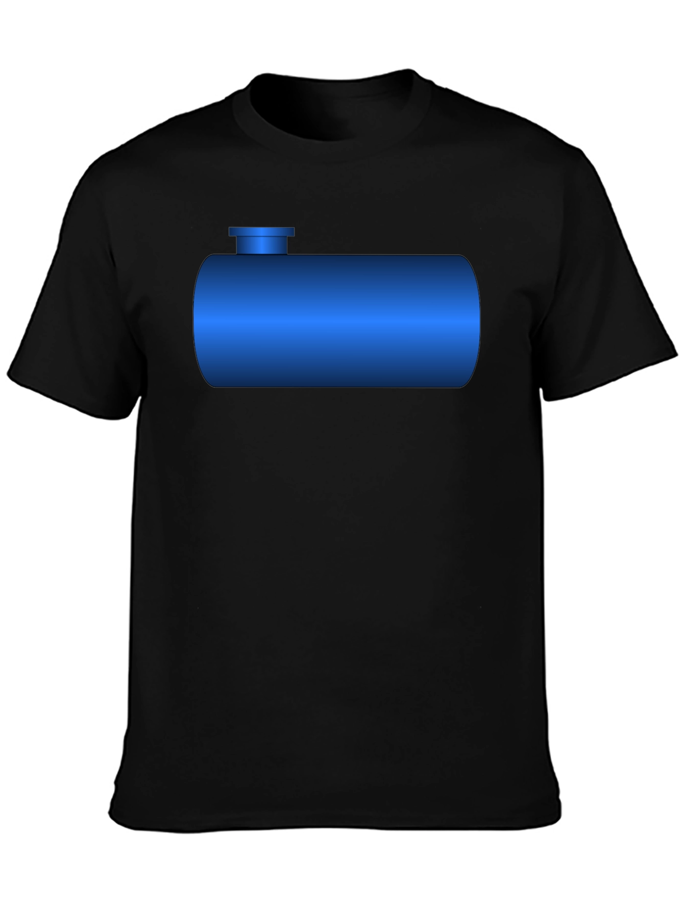 Blue Tank T-Shirt - Novelty Graphic Tee