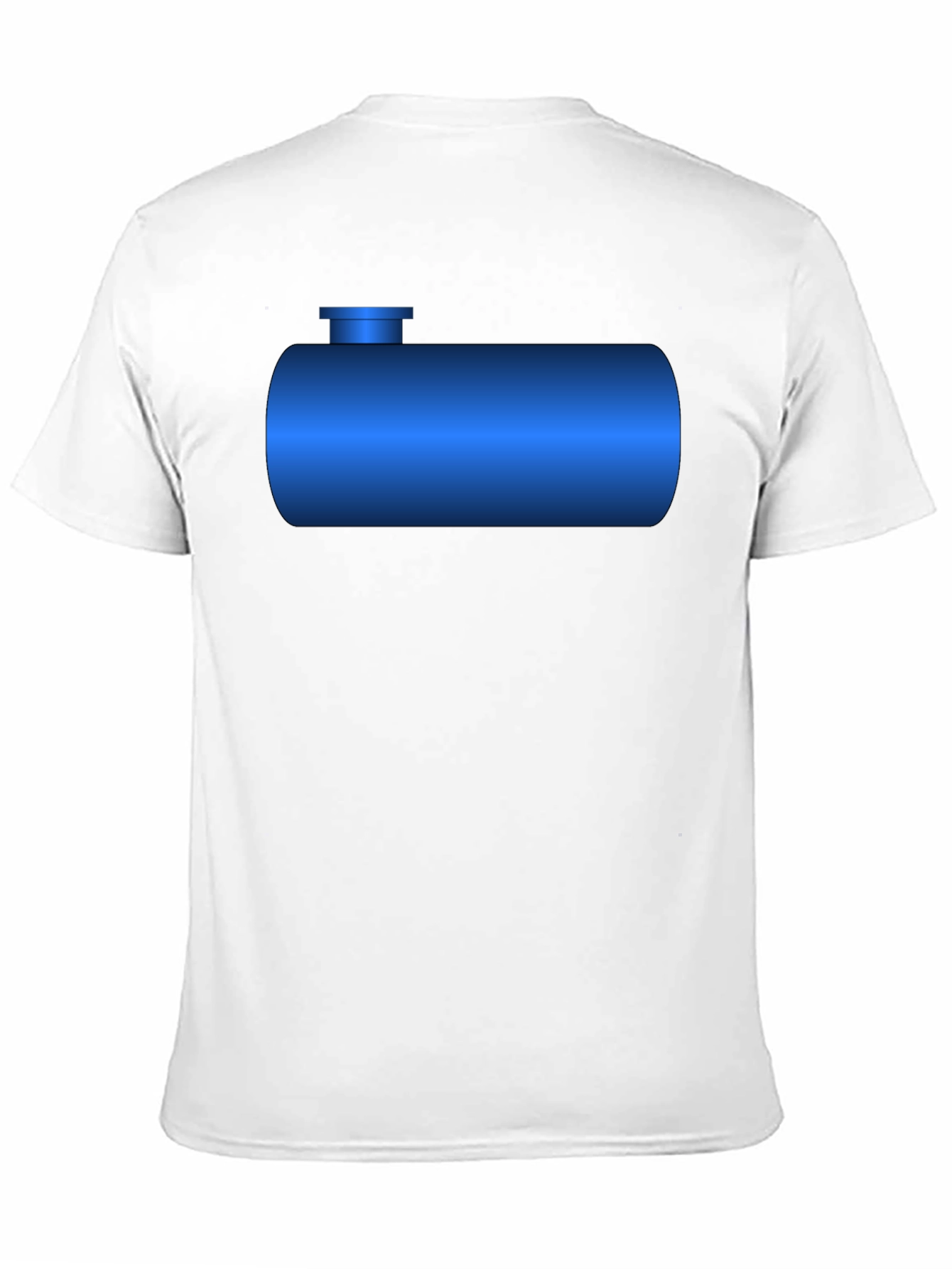 Blue Tank T-Shirt - Novelty Graphic Tee