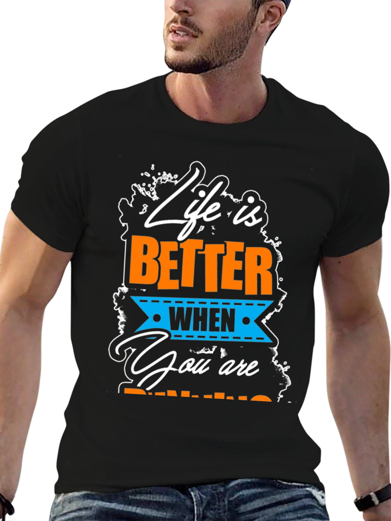 Life is Better Running Graphic Tee