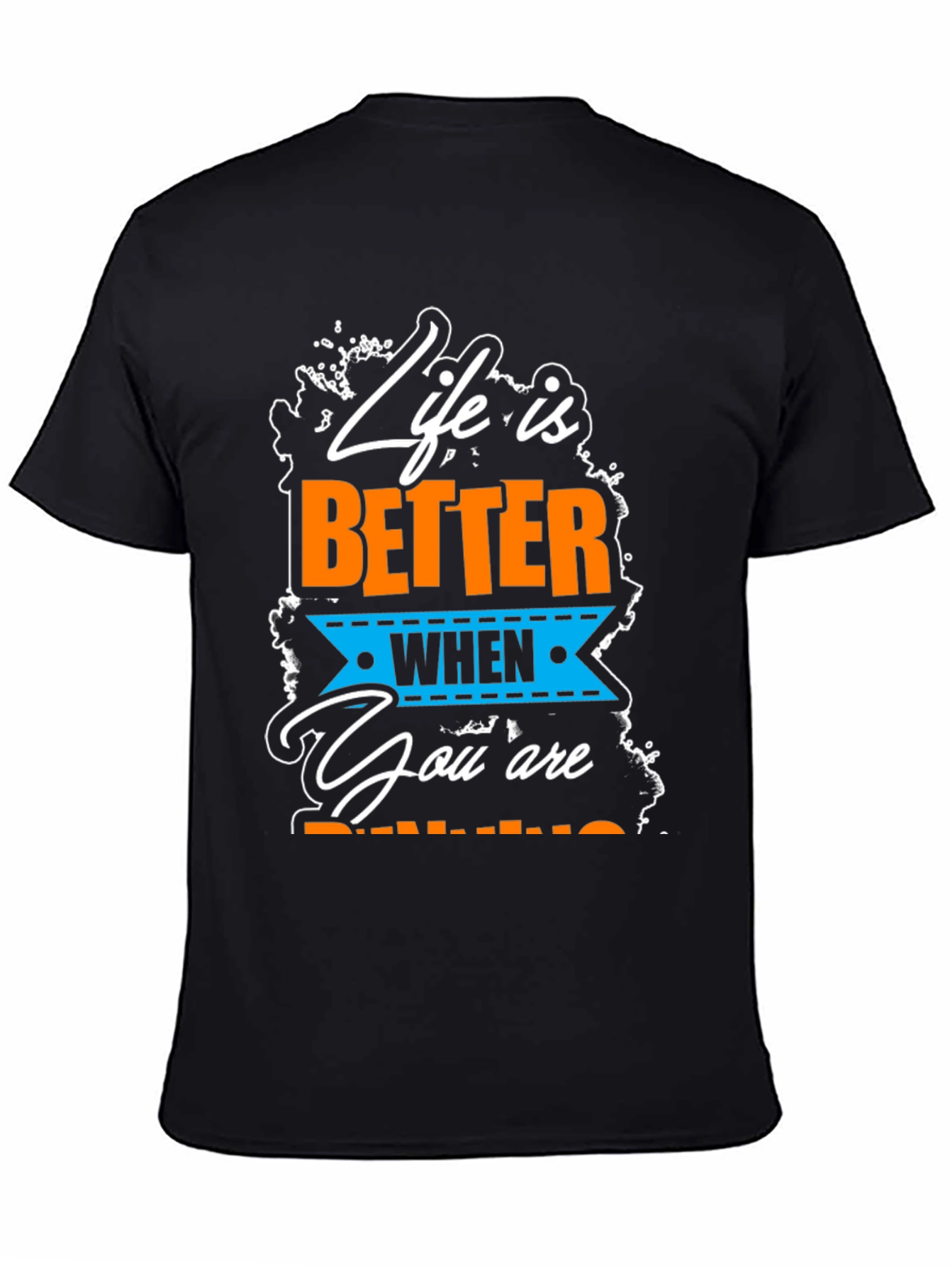 Life is Better Running Graphic Tee