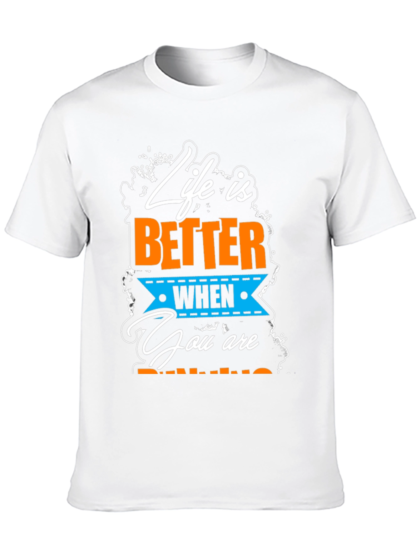 Life is Better Running Graphic Tee