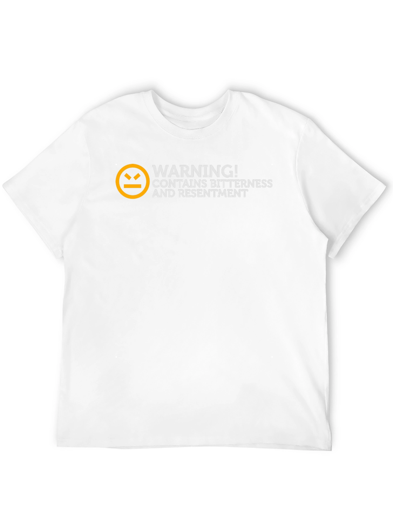 Warning! Bitterness T-Shirt - Funny Graphic Tee