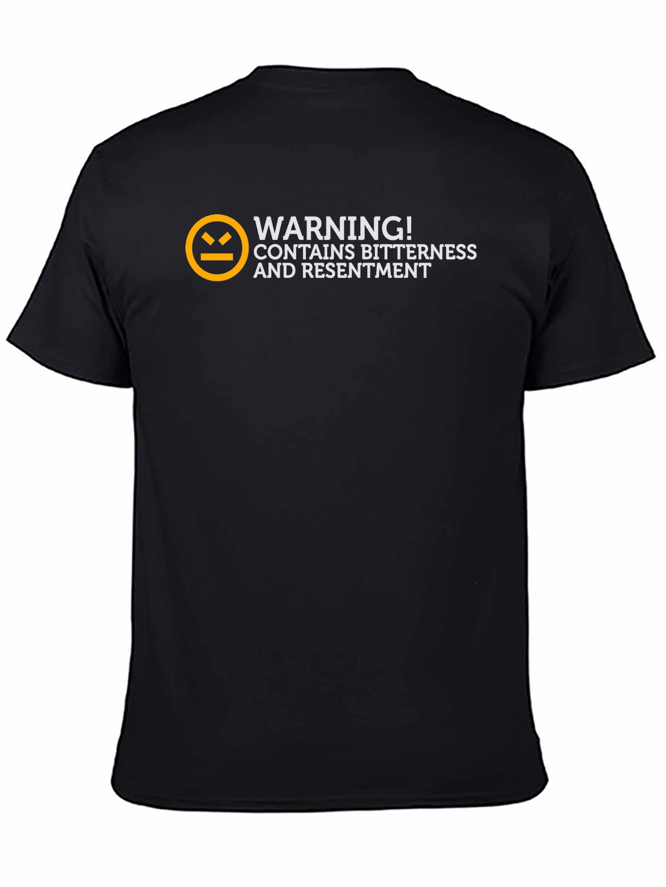 Warning! Bitterness T-Shirt - Funny Graphic Tee
