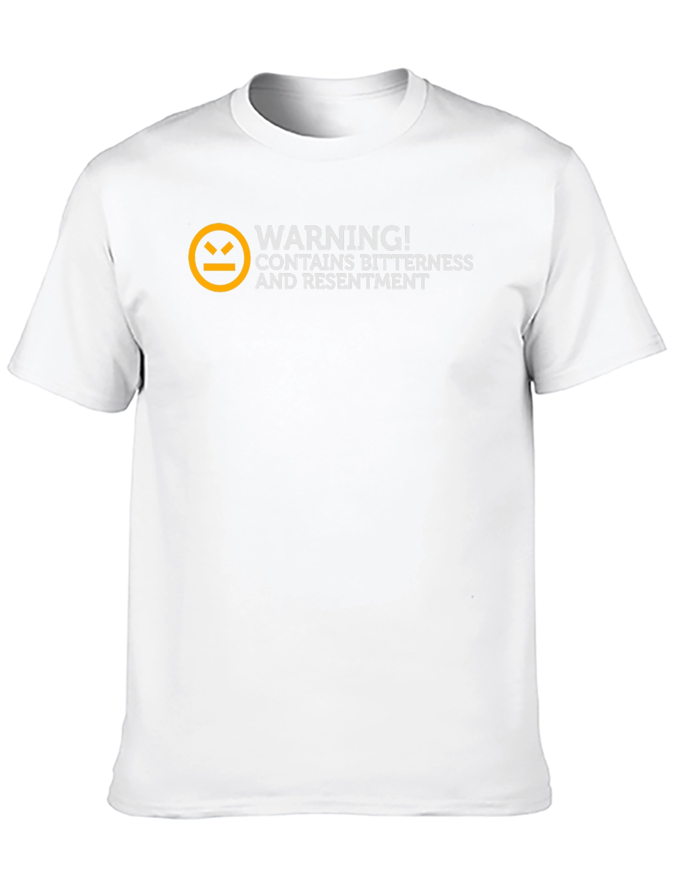 Warning! Bitterness T-Shirt - Funny Graphic Tee