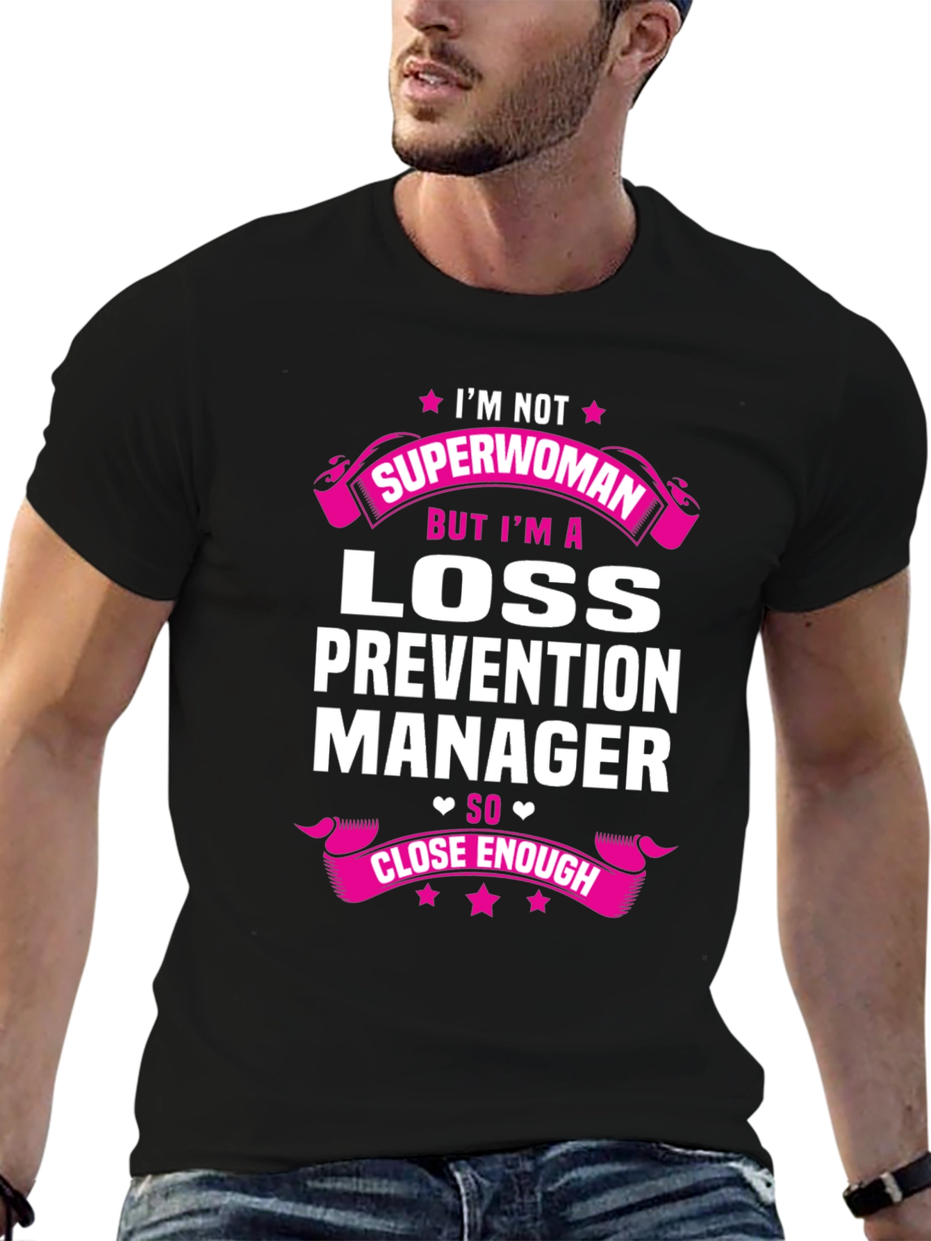 Loss Prevention Manager T-Shirt - Superwoman Tribute