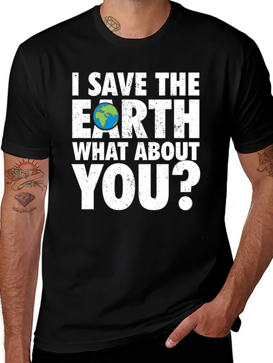 Save the Earth T-Shirt - Eco-Friendly Design