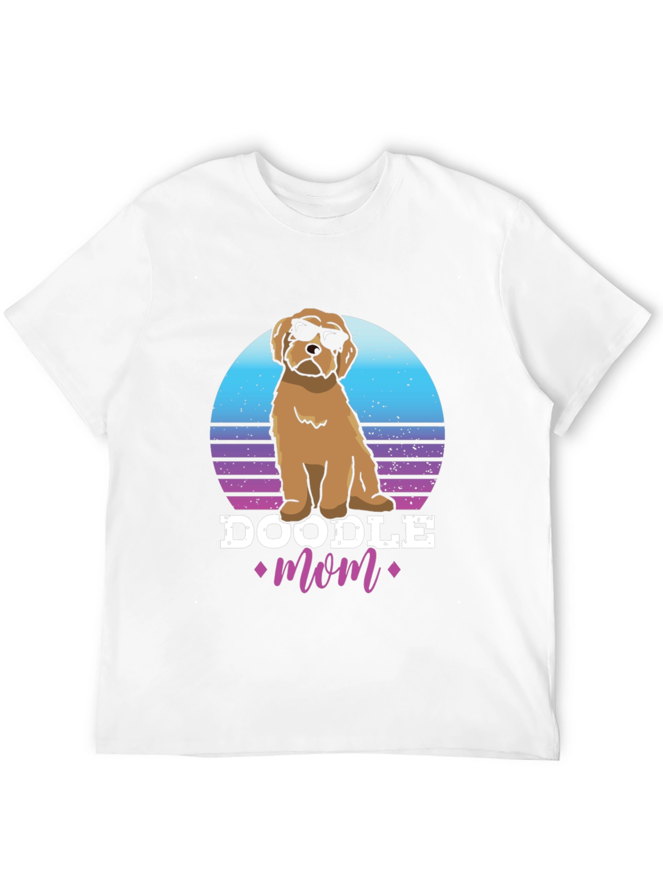 Doodle Mom T-Shirt - Retro Dog Lover Tee