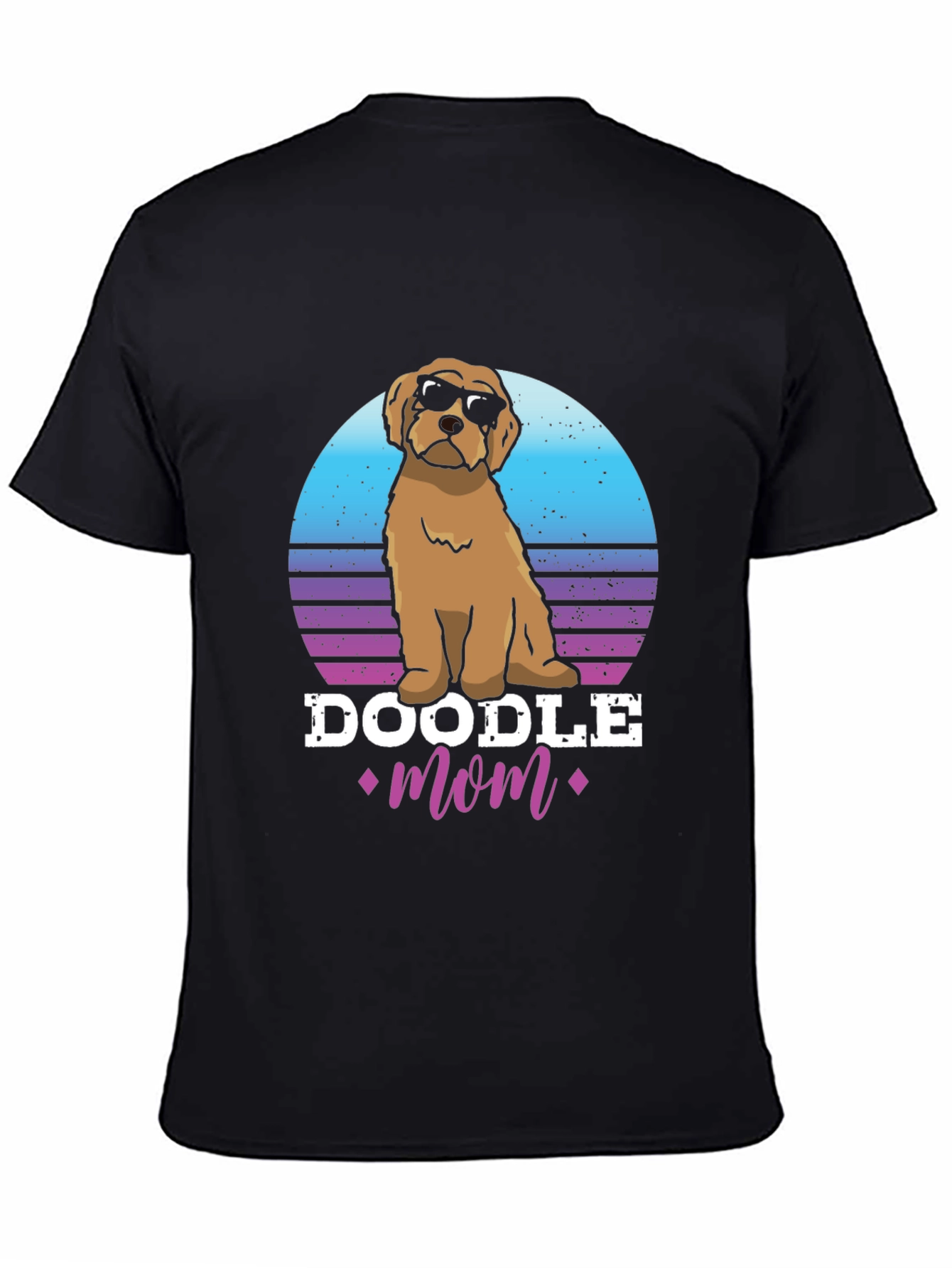 Doodle Mom T-Shirt - Retro Dog Lover Tee