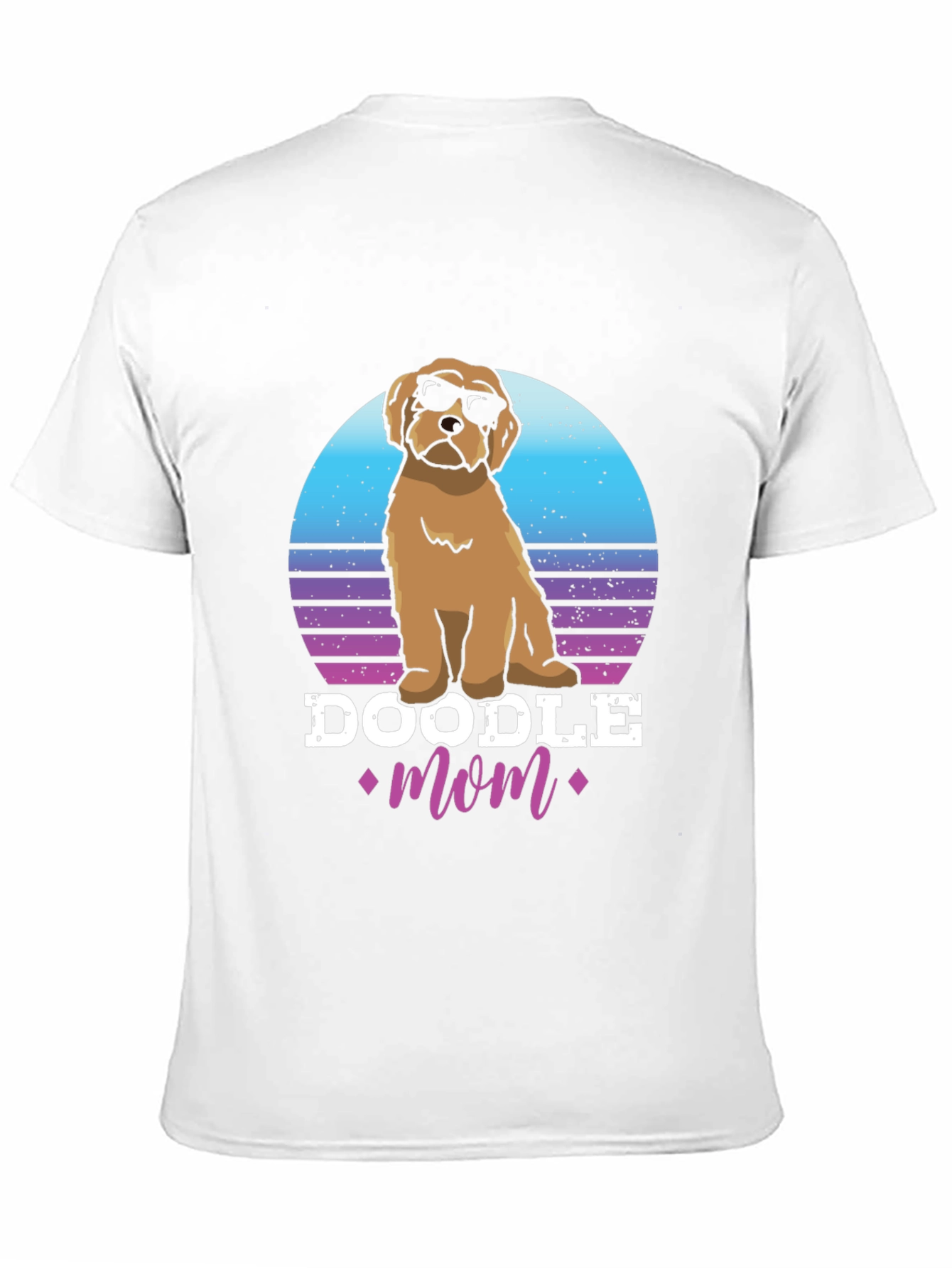 Doodle Mom T-Shirt - Retro Dog Lover Tee