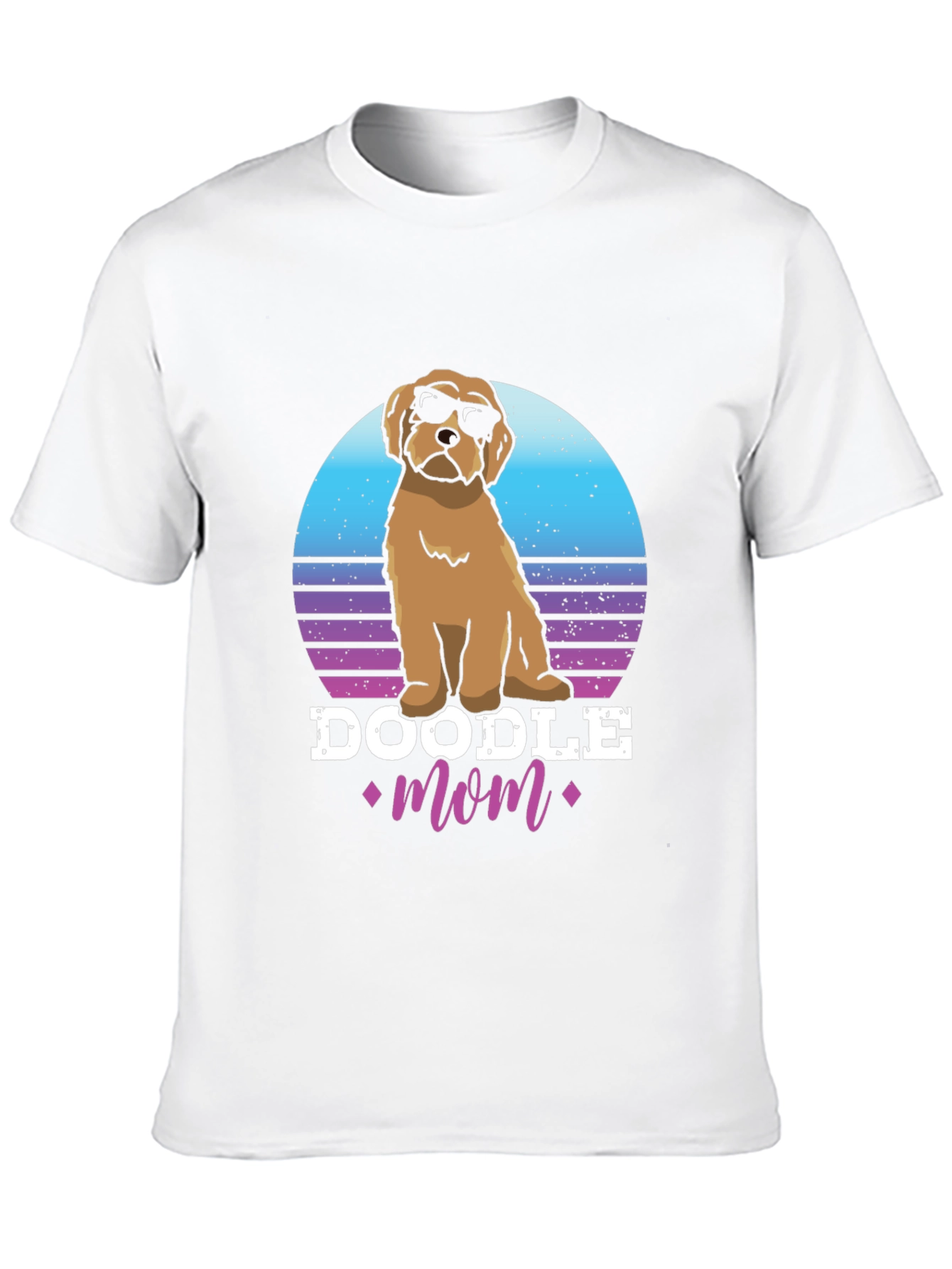 Doodle Mom T-Shirt - Retro Dog Lover Tee