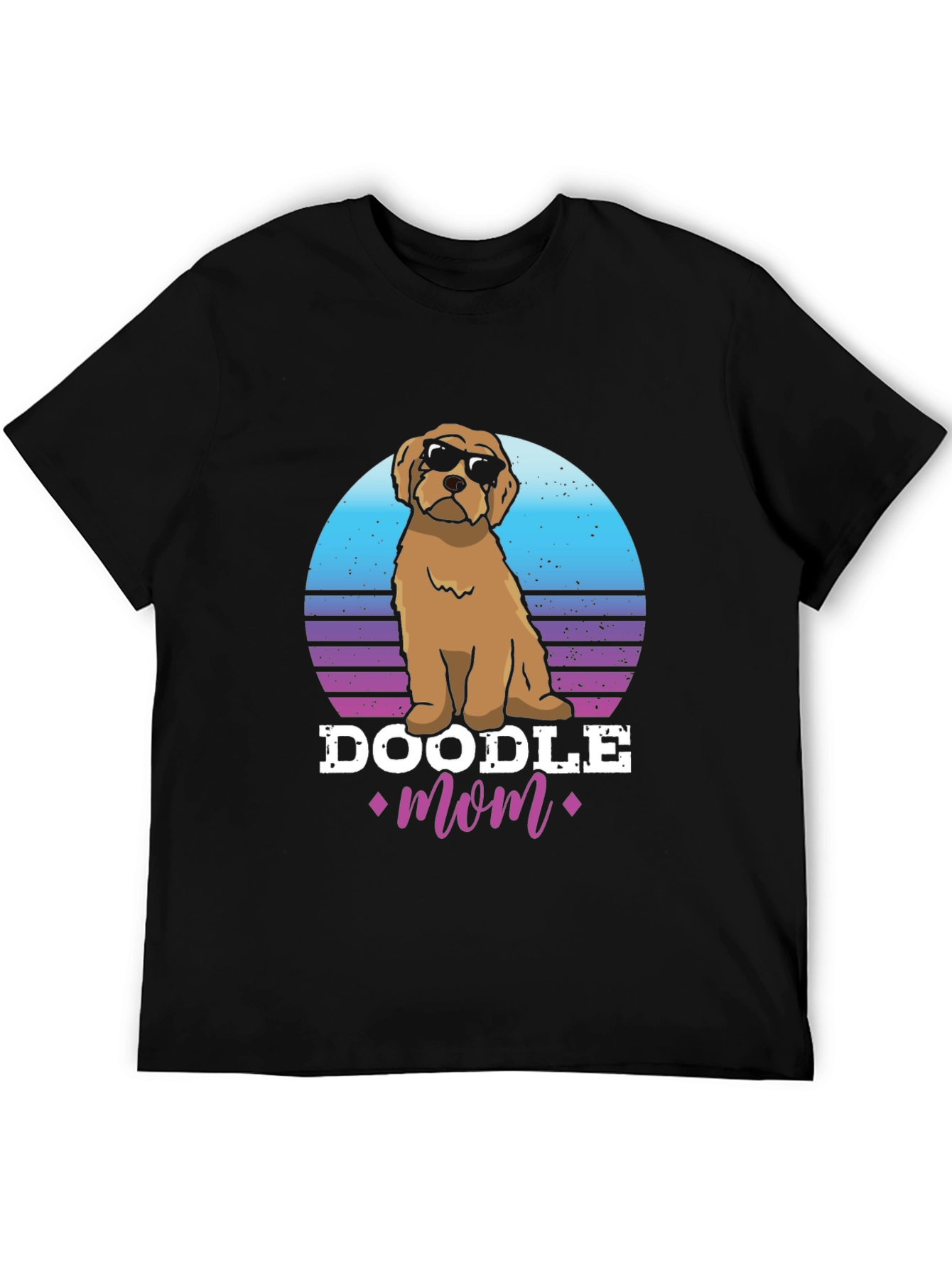 Doodle Mom T-Shirt - Retro Dog Lover Tee