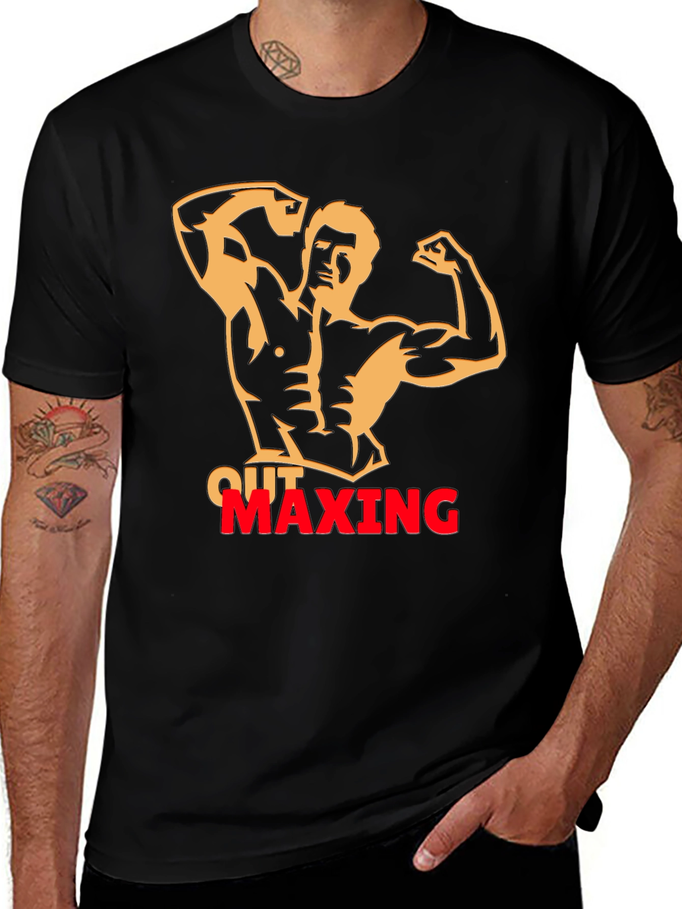 Out Maxing Graphic T-Shirt