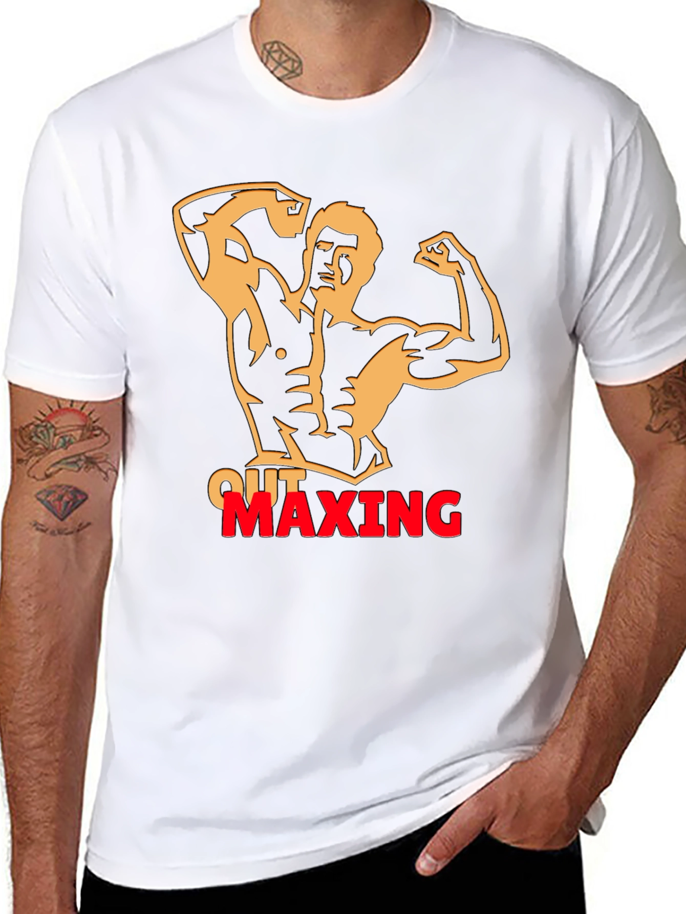 Out Maxing Graphic T-Shirt