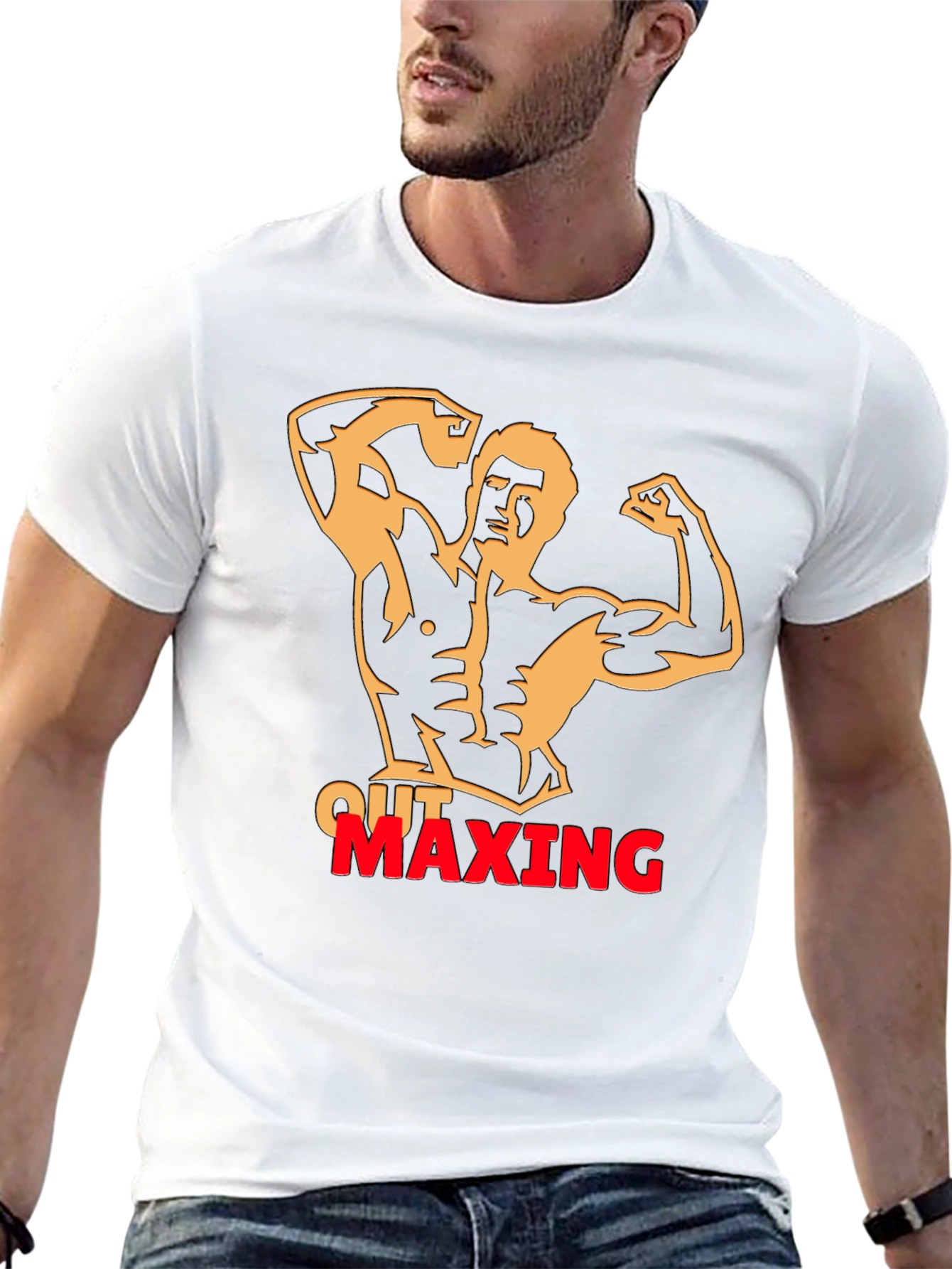 Out Maxing Graphic T-Shirt