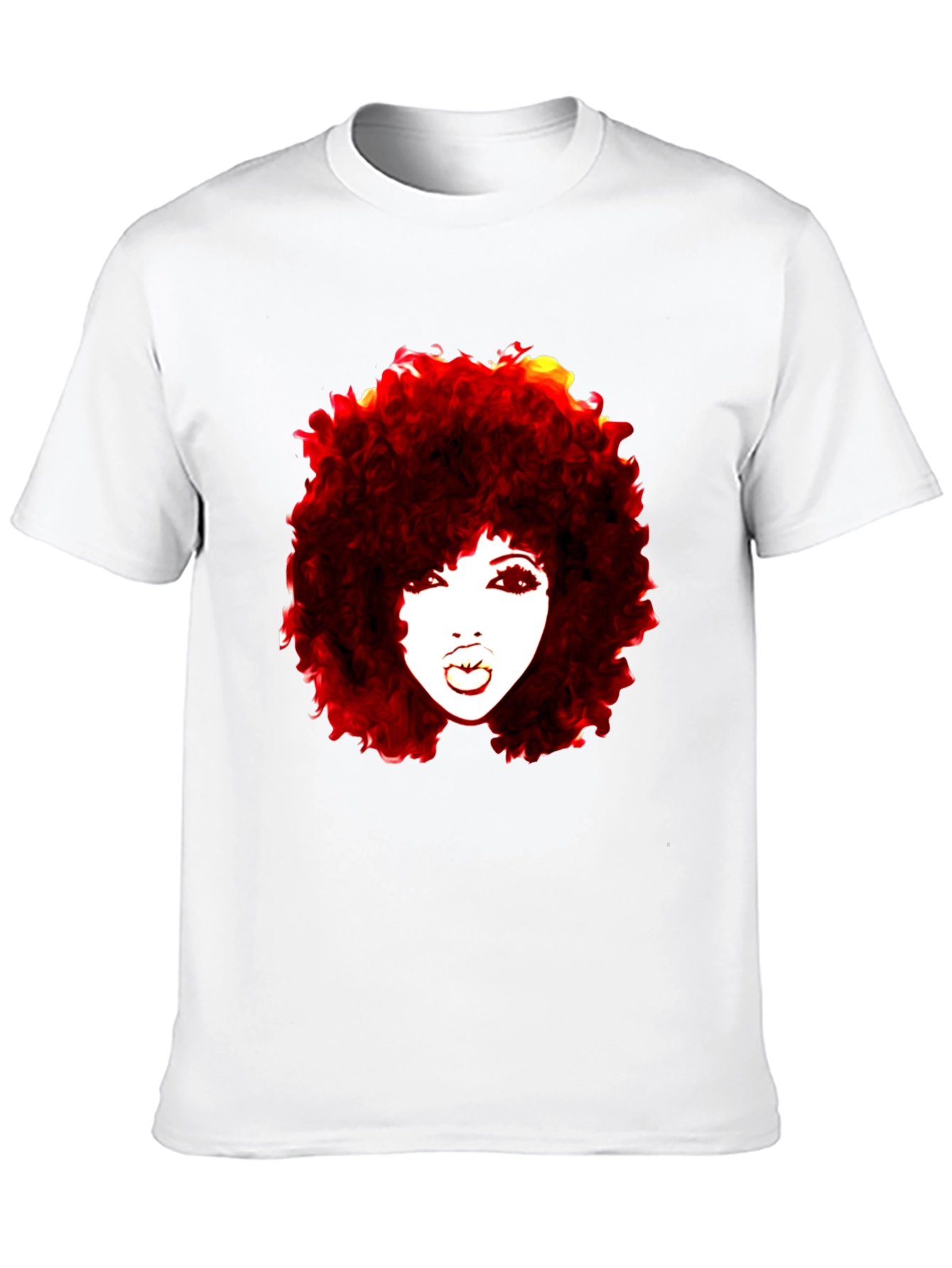 Afro Diva Graphic Tee - Bold Style