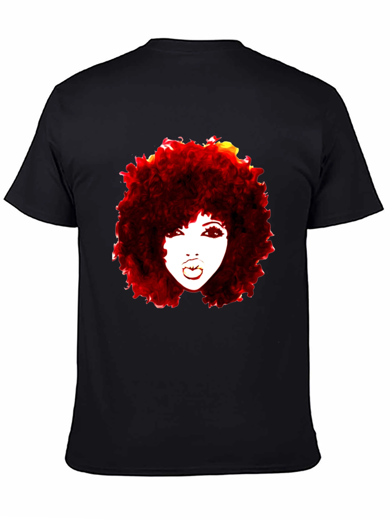 Afro Diva Graphic Tee - Bold Style