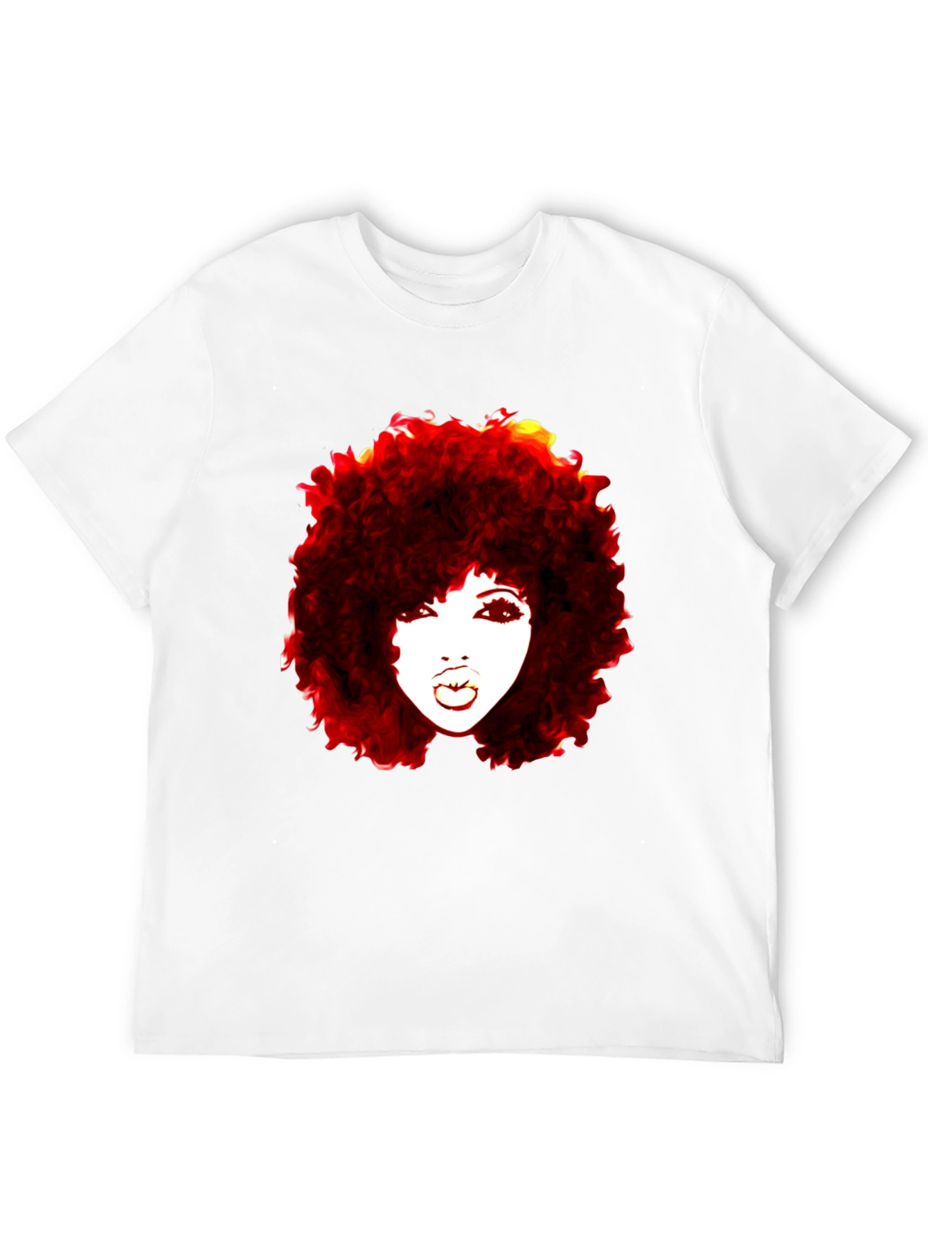 Afro Diva Graphic Tee - Bold Style