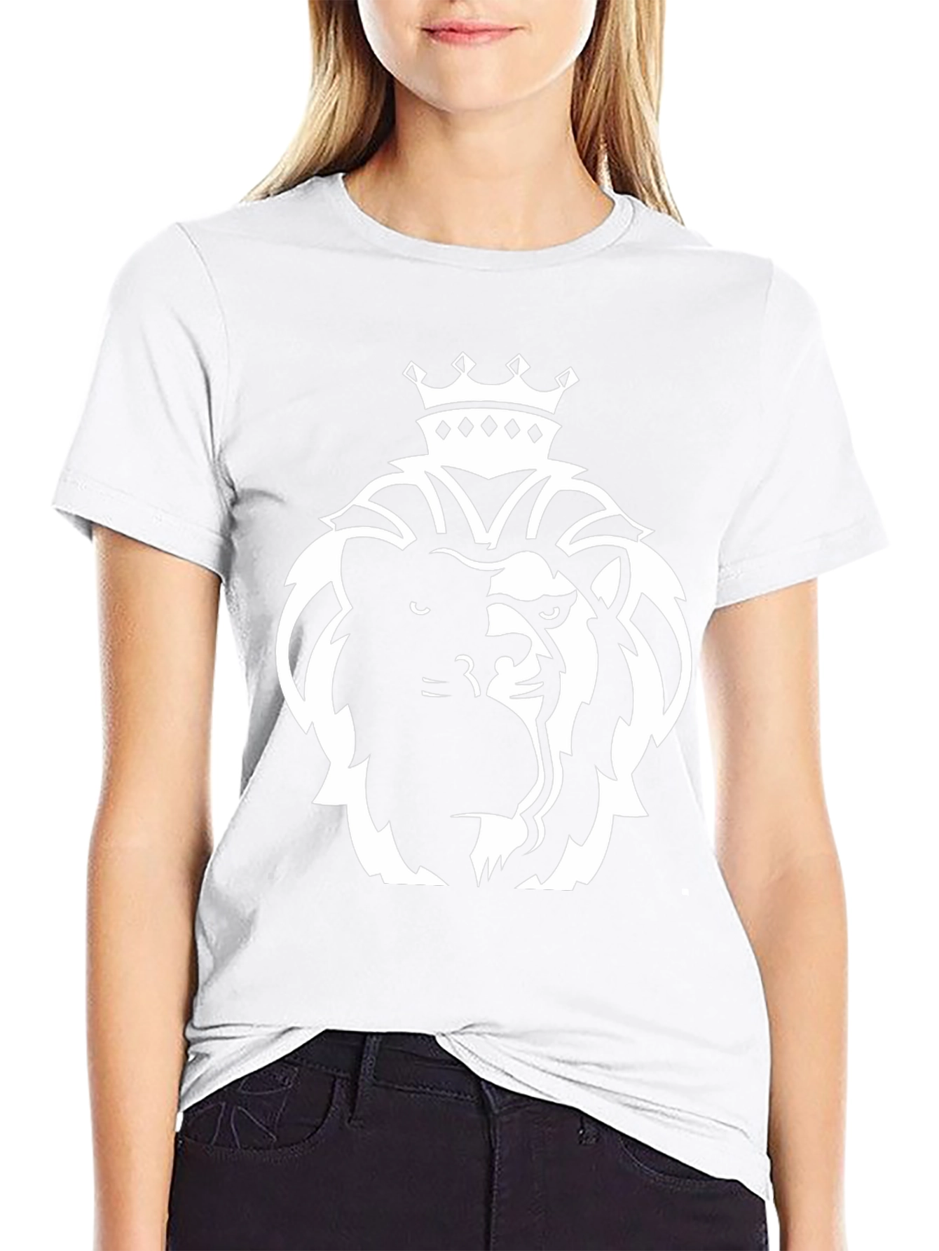 Lion King Graphic Tee - Black Cotton T-Shirt
