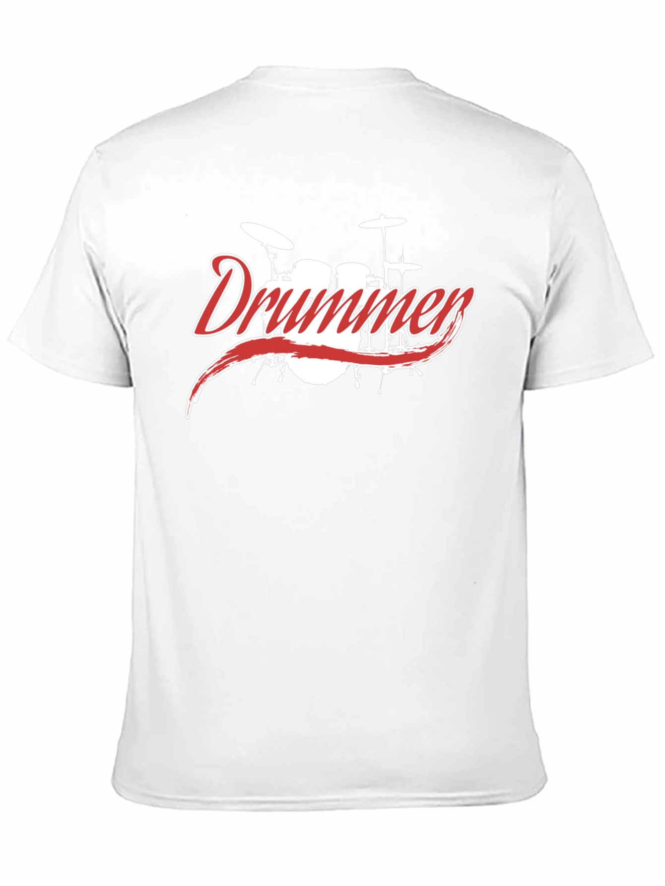 Drummer Graphic Tee - Black