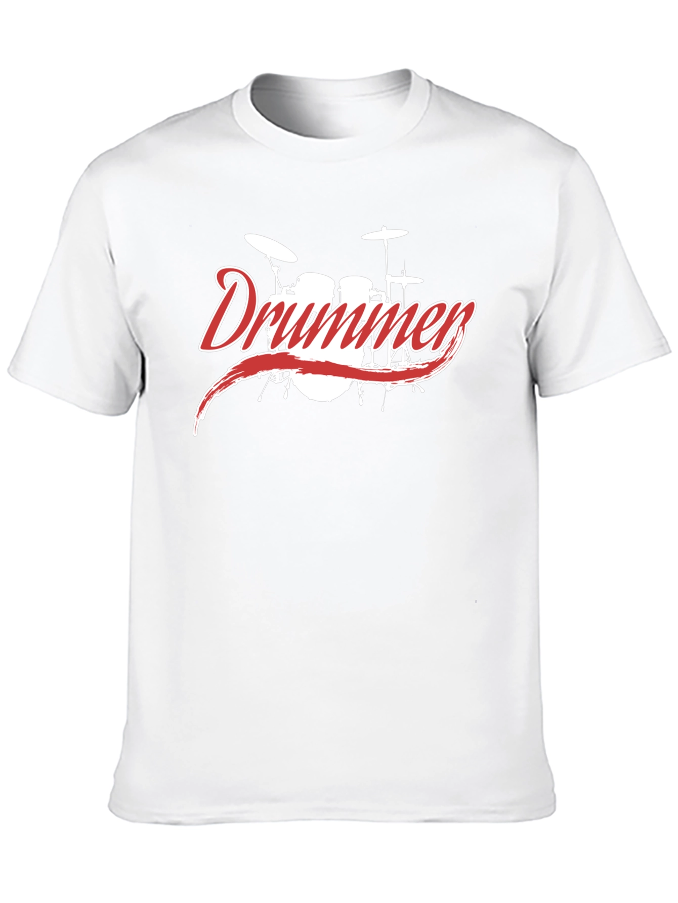 Drummer Graphic Tee - Black