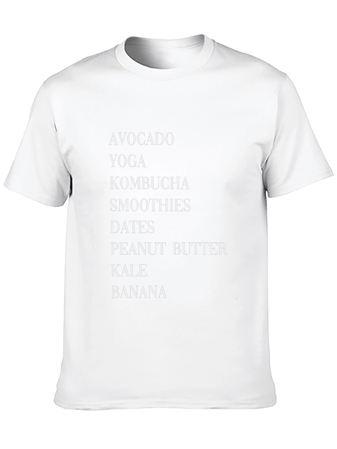 Healthy Lifestyle Black Graphic T-Shirt