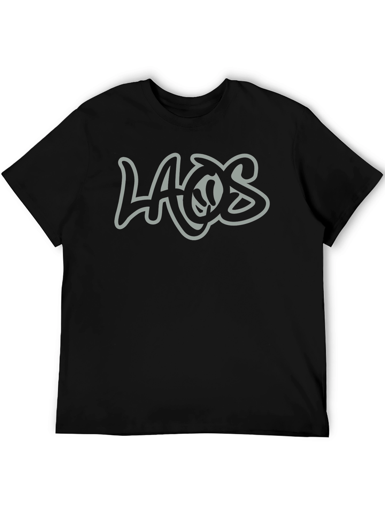 LAOS Graphic T-Shirt - Cool Casual Style