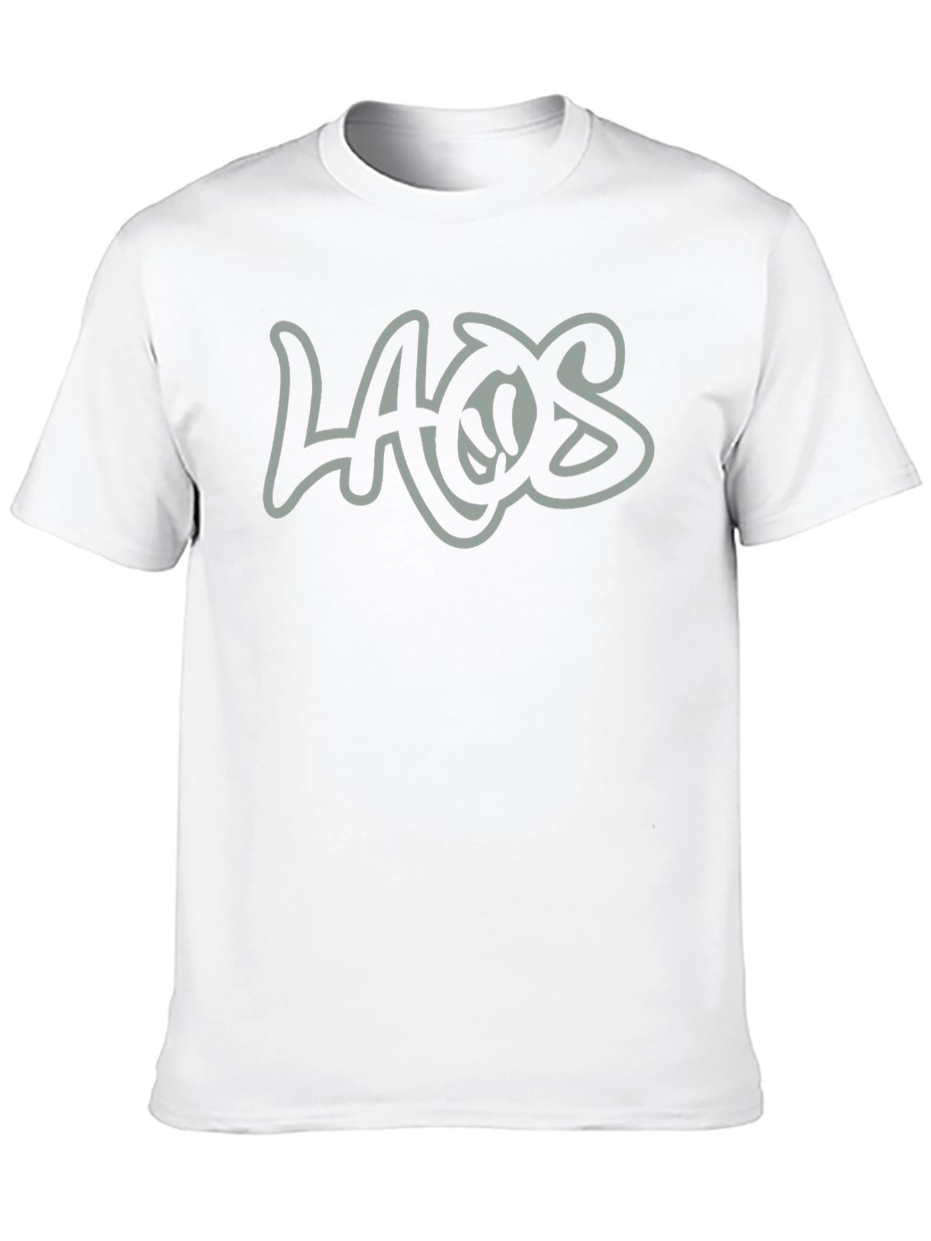 LAOS Graphic T-Shirt - Cool Casual Style