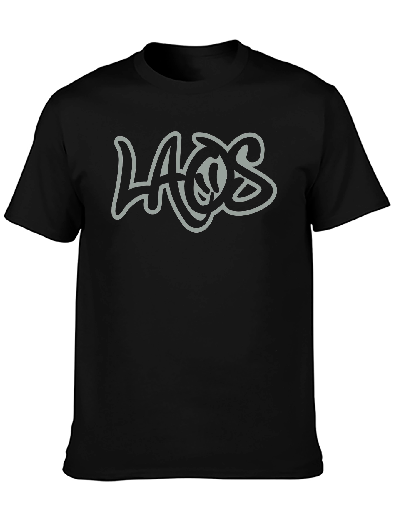 LAOS Graphic T-Shirt - Cool Casual Style