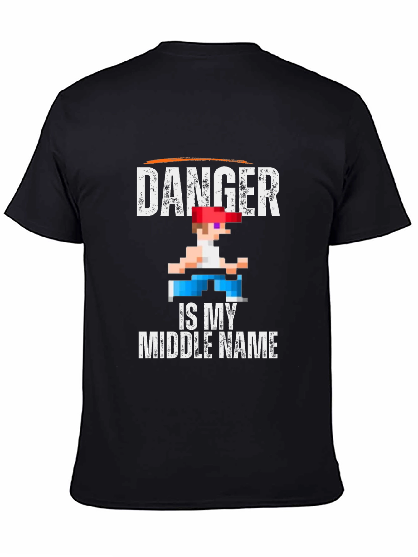 Danger is My Middle Name Graphic Tee