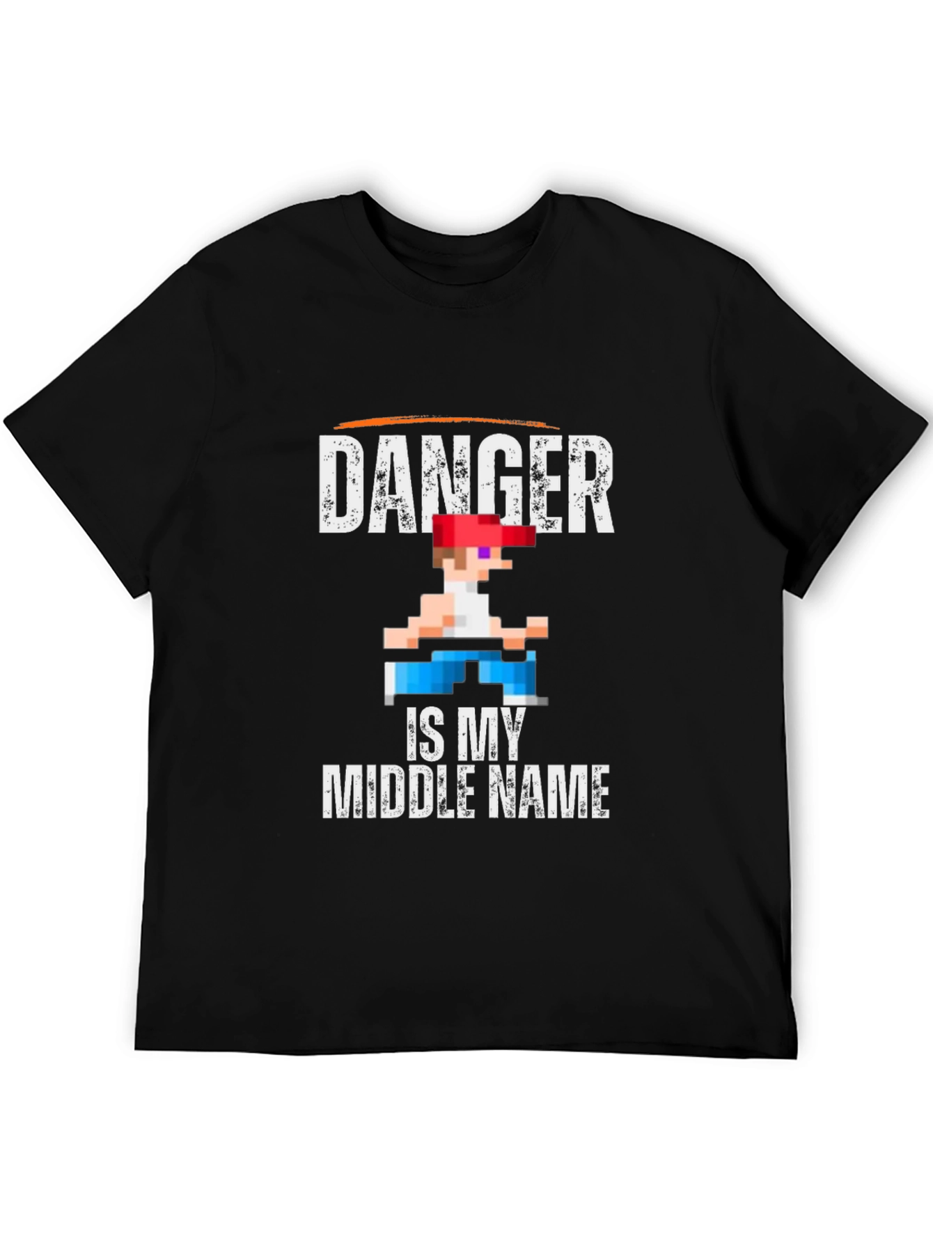 Danger is My Middle Name Graphic Tee