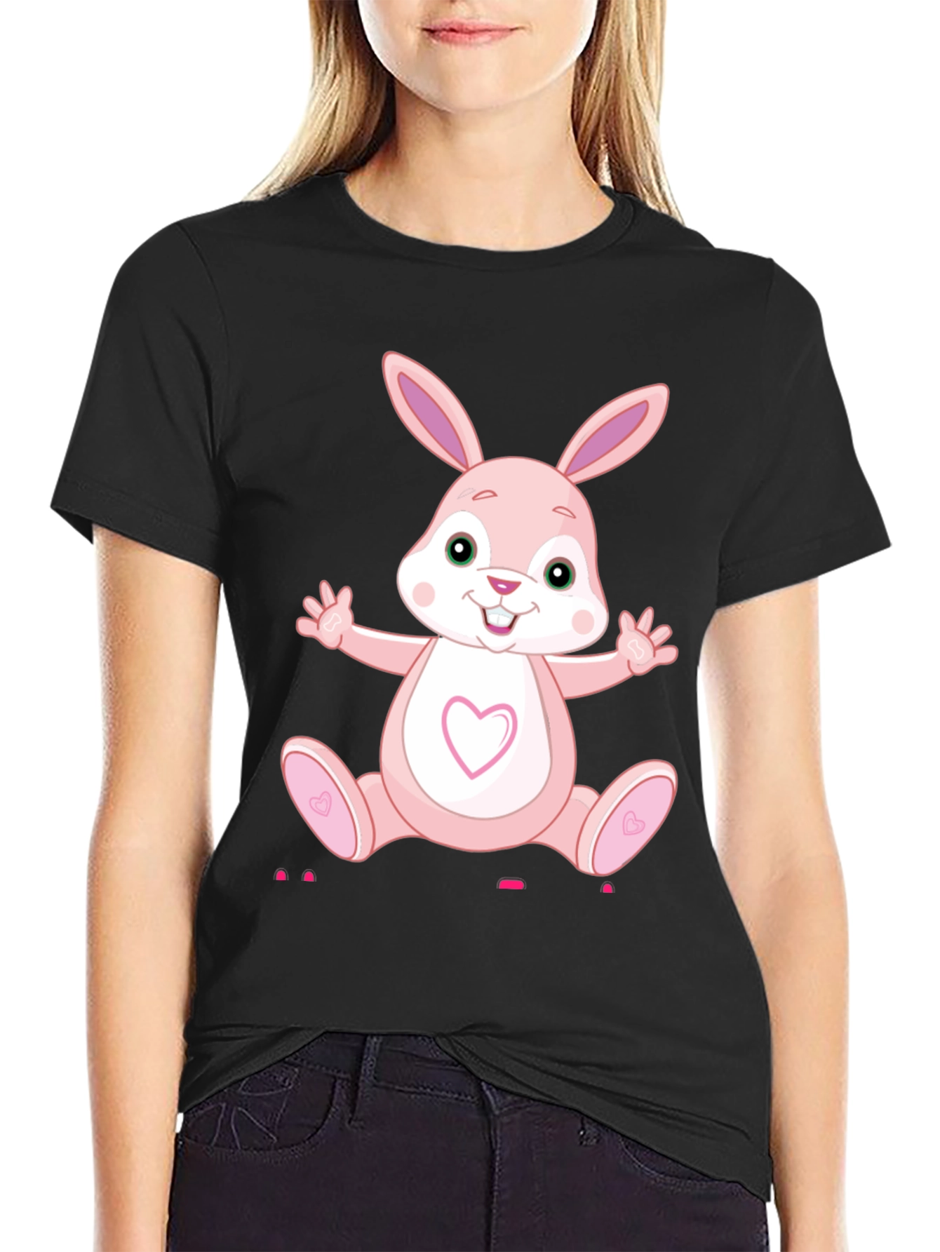 Bunny Heart Graphic Tee