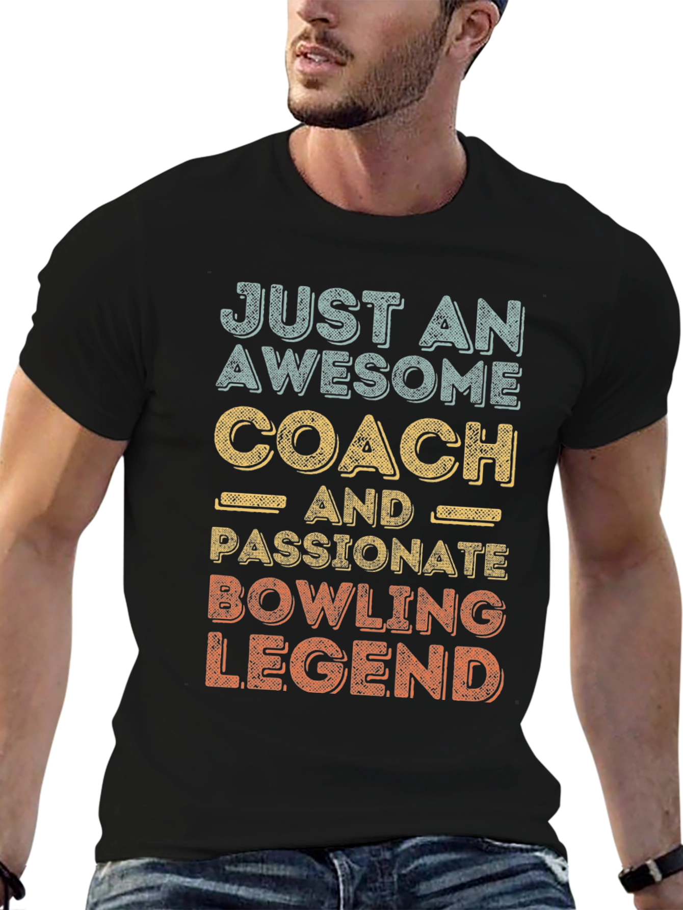 Awesome Bowling Coach Legend T-Shirt