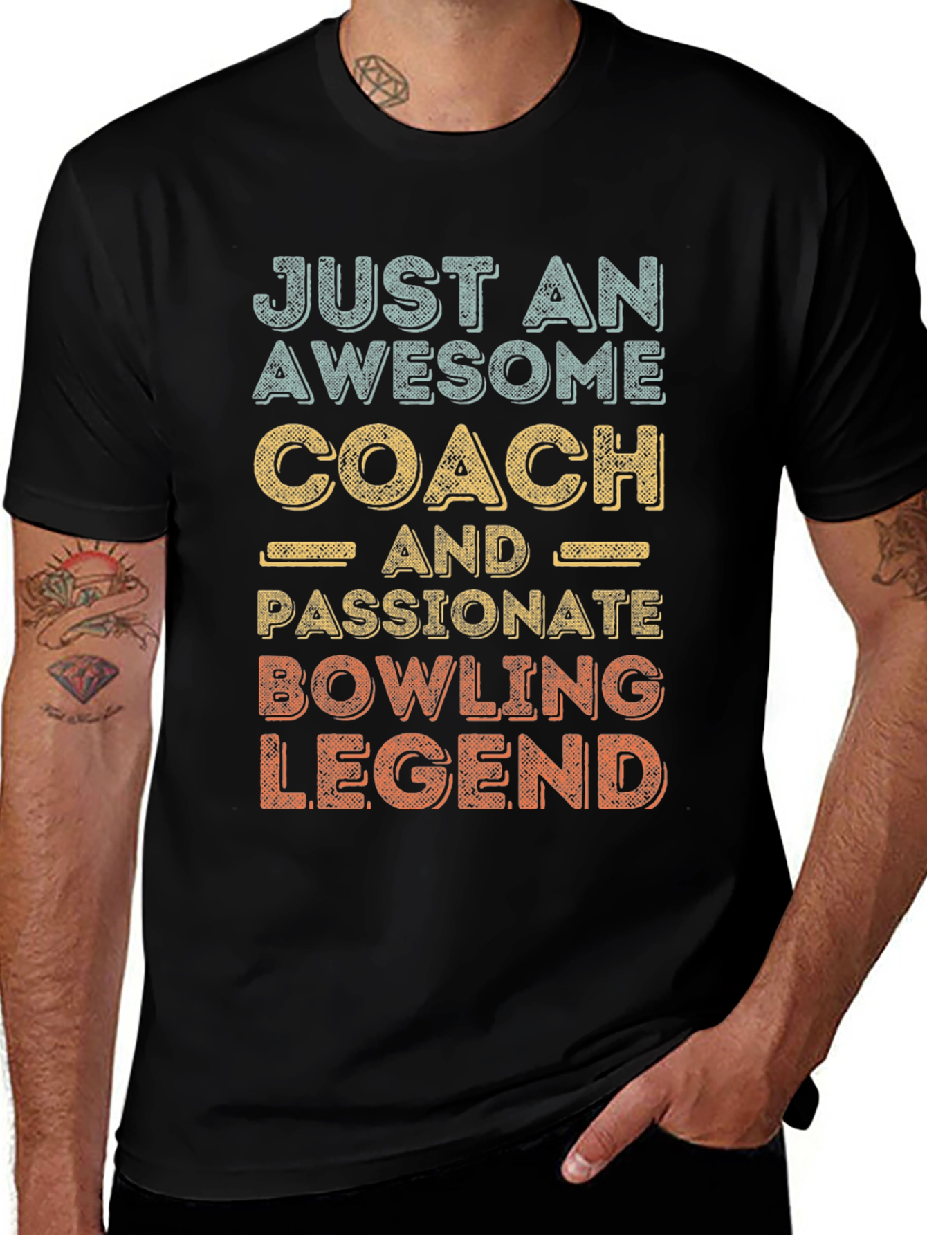 Awesome Bowling Coach Legend T-Shirt