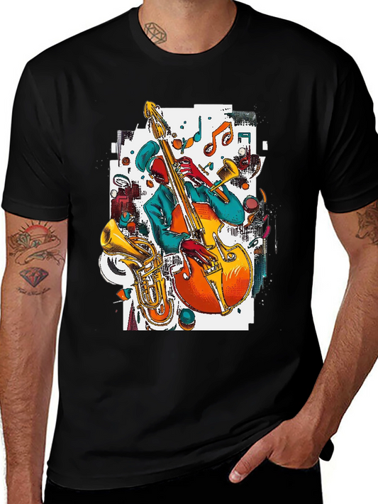 Jazz Musician Graphic Tee