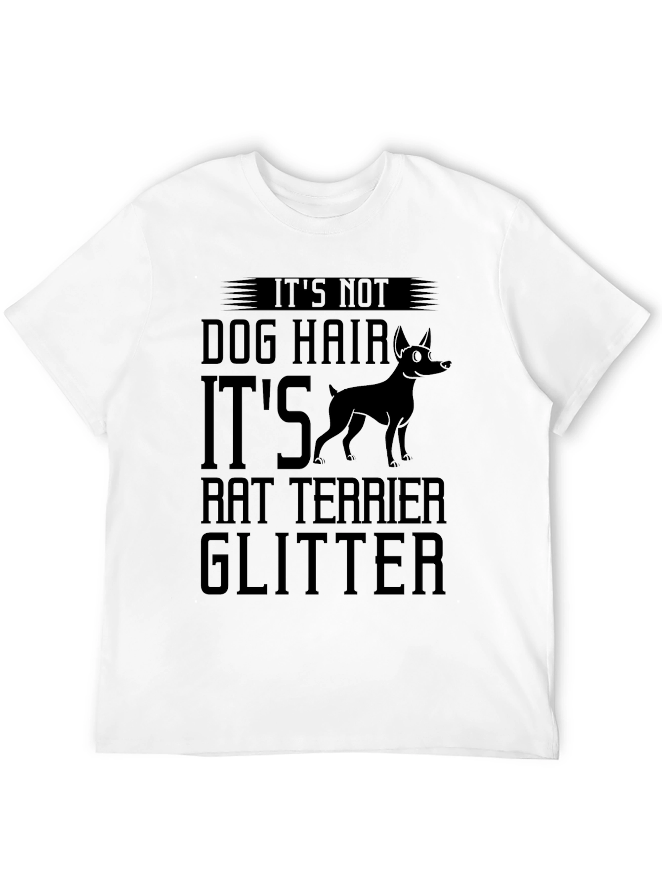Rat Terrier Glitter T-Shirt
