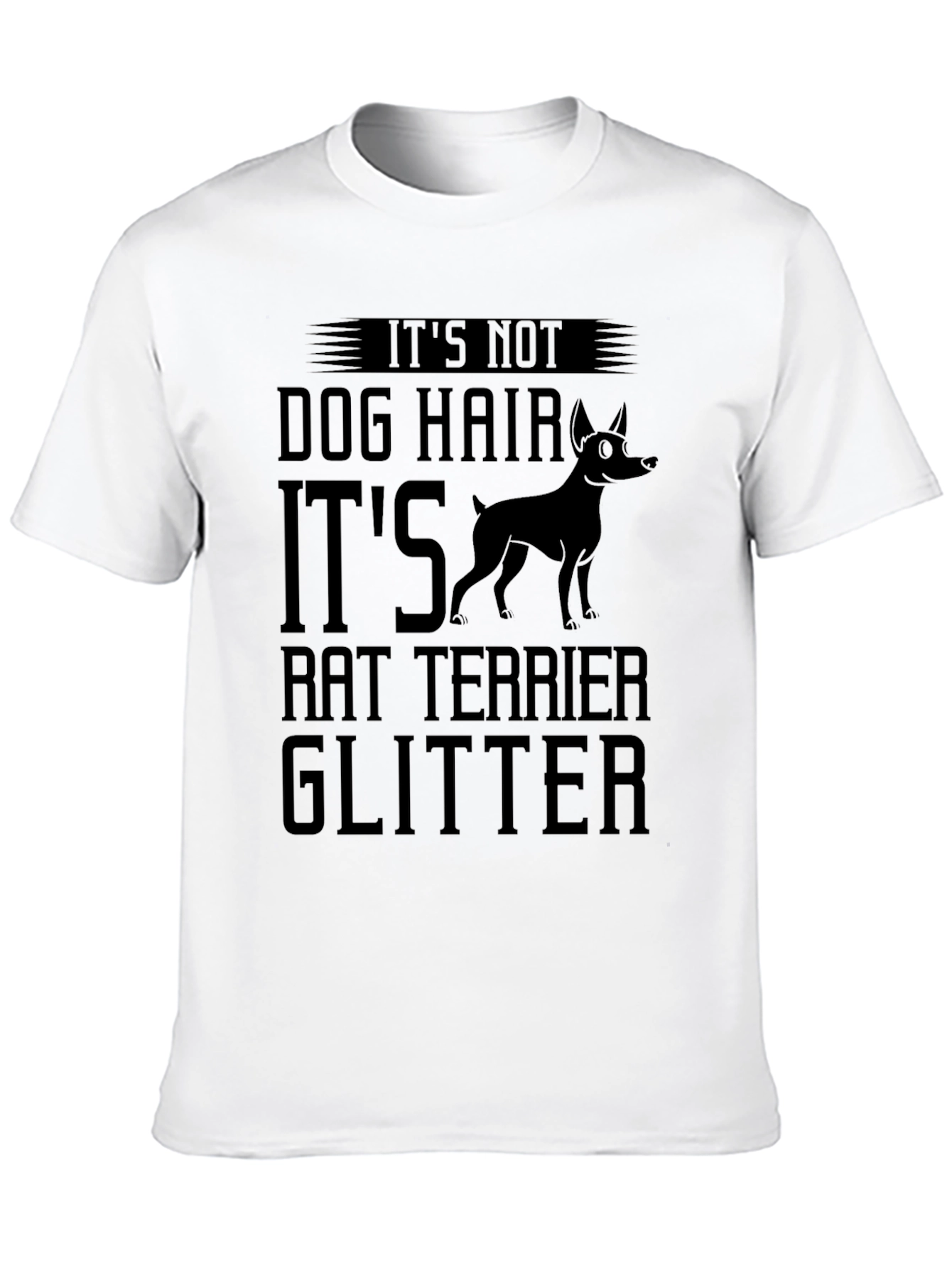 Rat Terrier Glitter T-Shirt