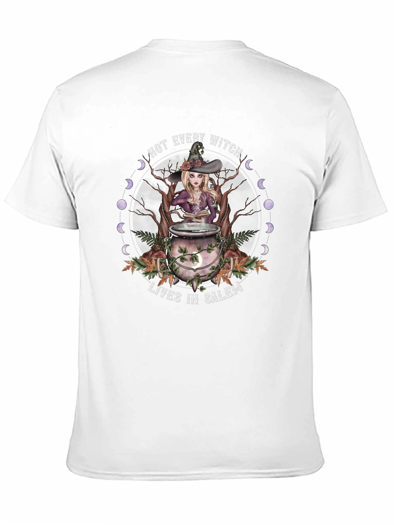 Witch T-Shirt - Not Every Witch Lives in Salem