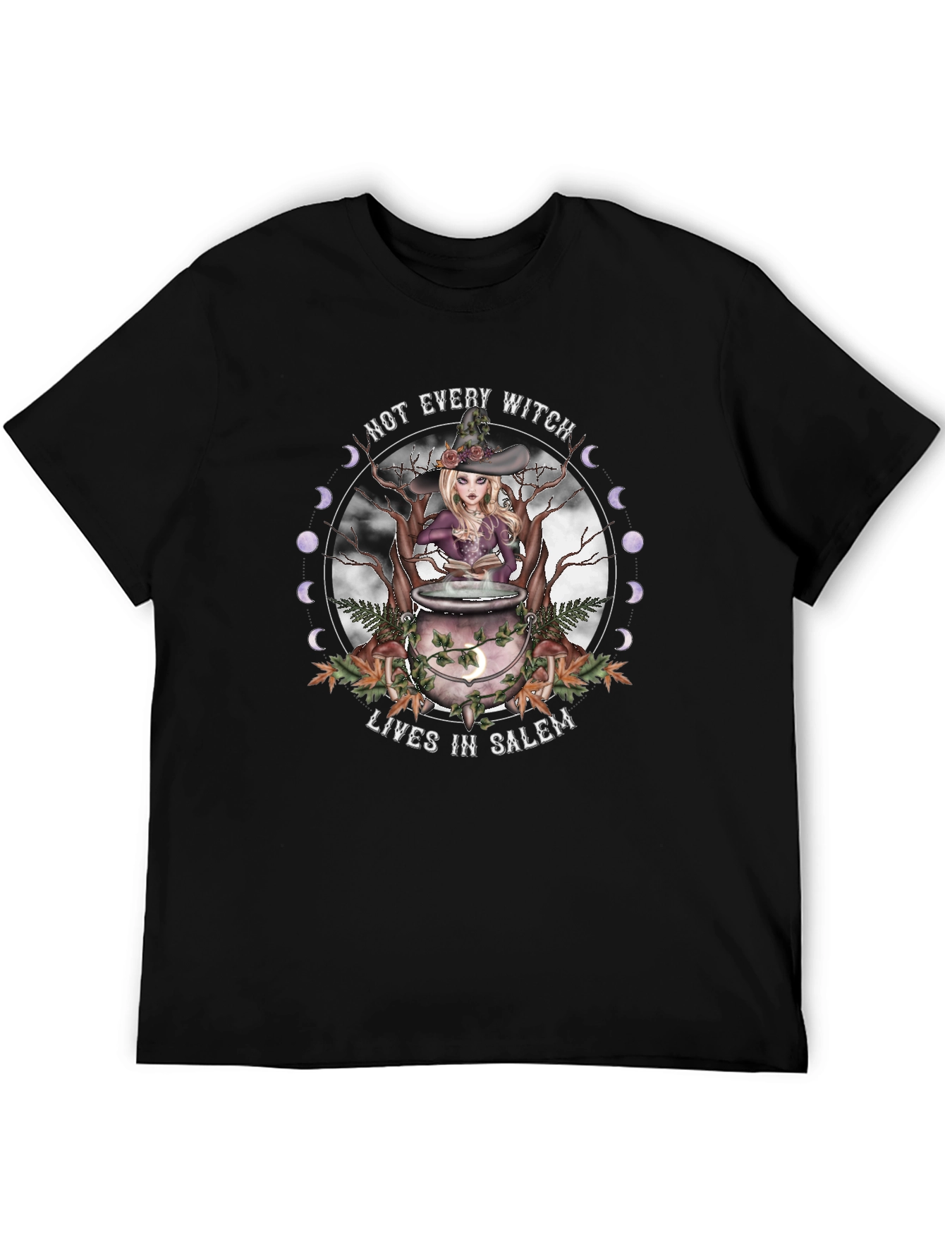 Witch T-Shirt - Not Every Witch Lives in Salem