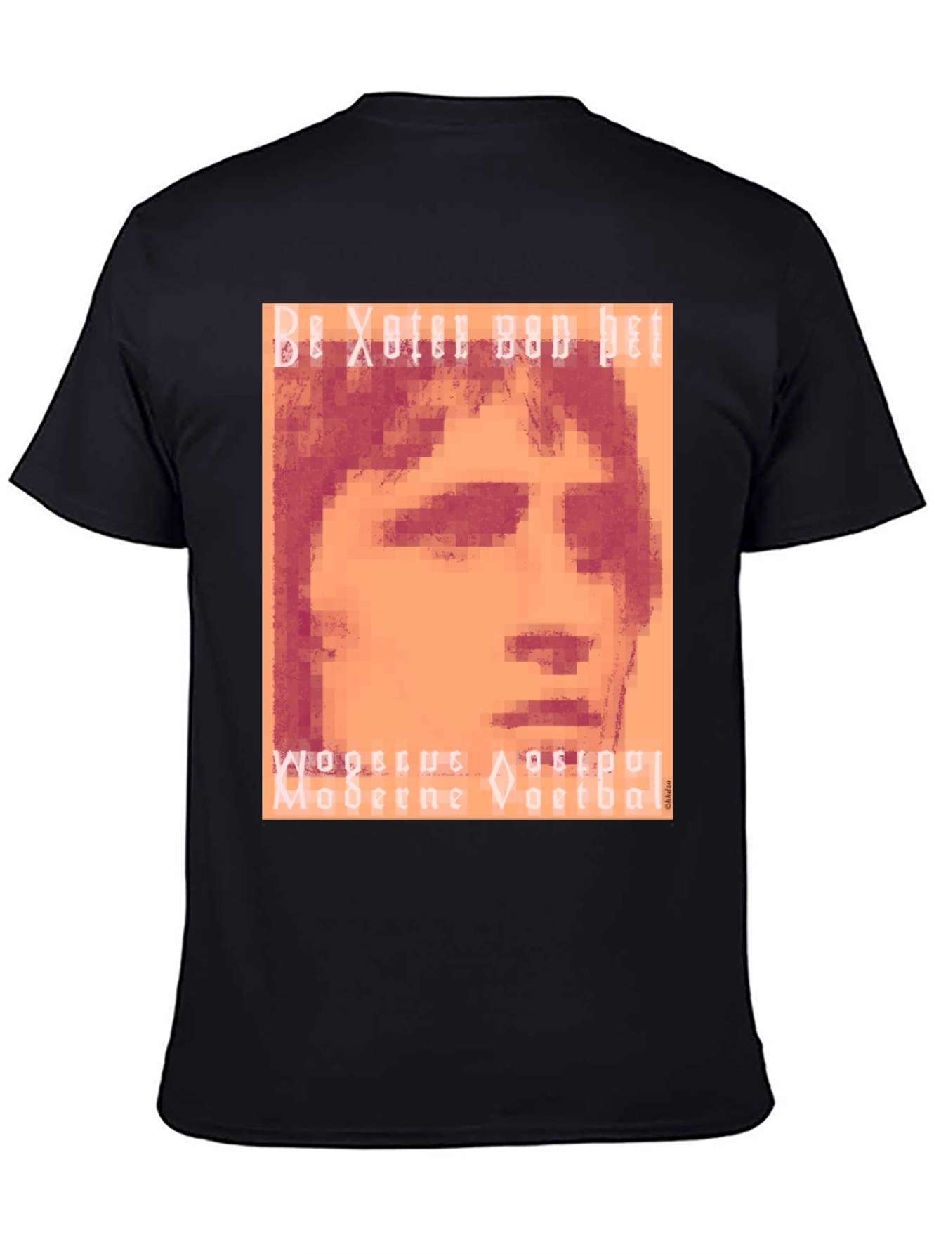 Pixelated Portrait Graphic Tee