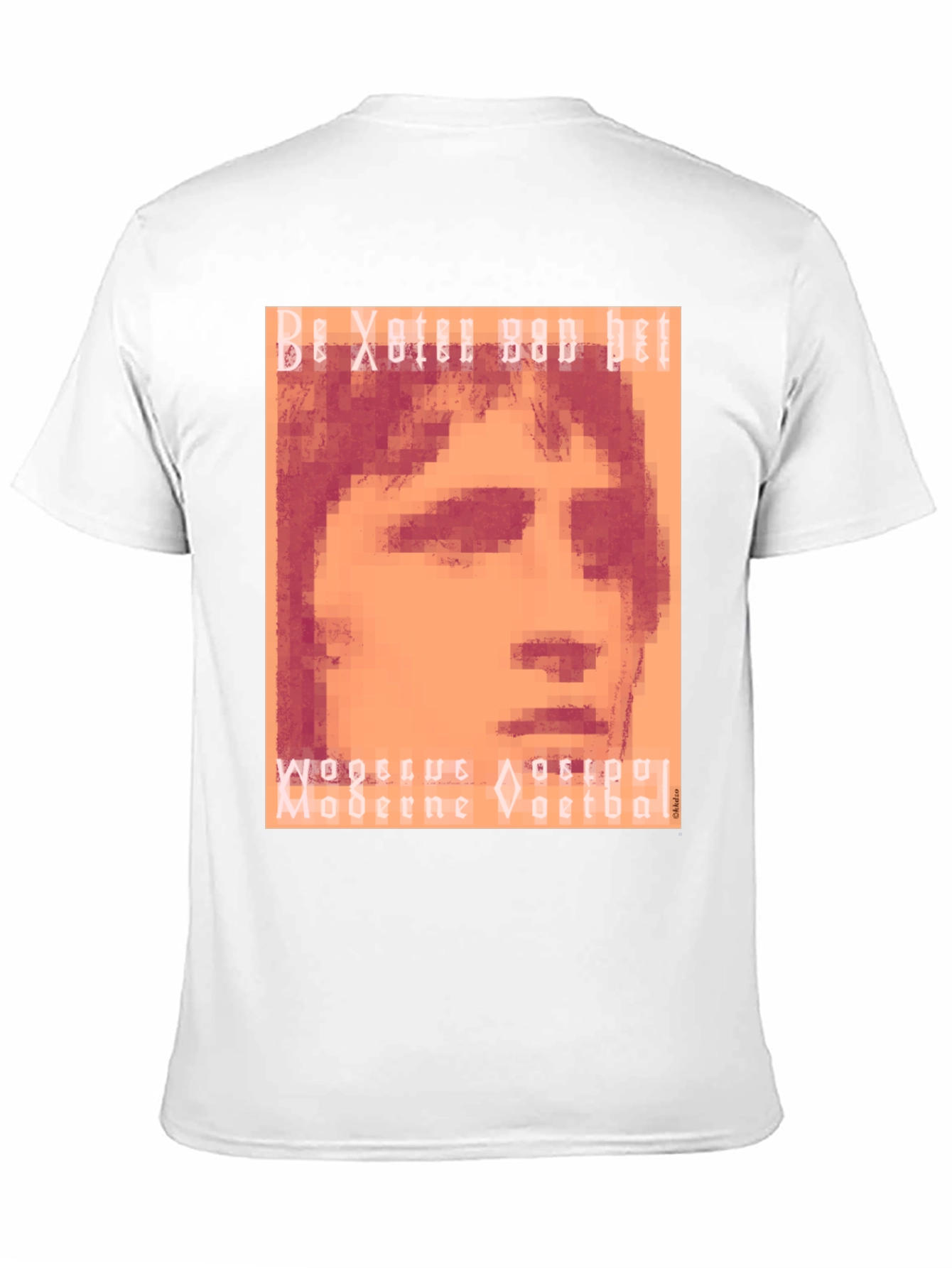 Pixelated Portrait Graphic Tee